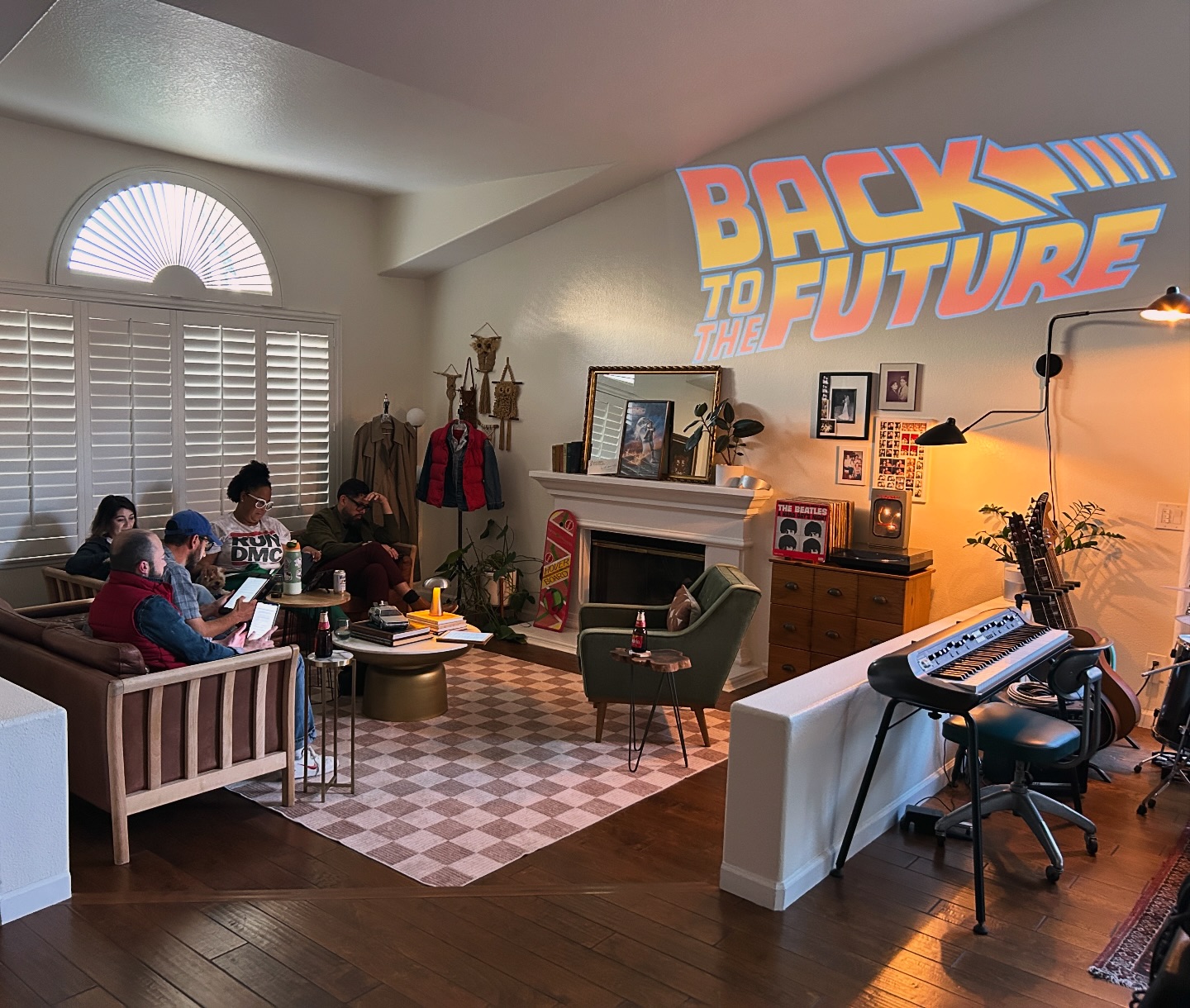 Dustin - Back to the Future full script read-through party was a ...