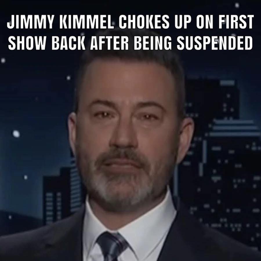 Tara - Just to be clear, I didn’t watch his show. I just saw a cry baby ...