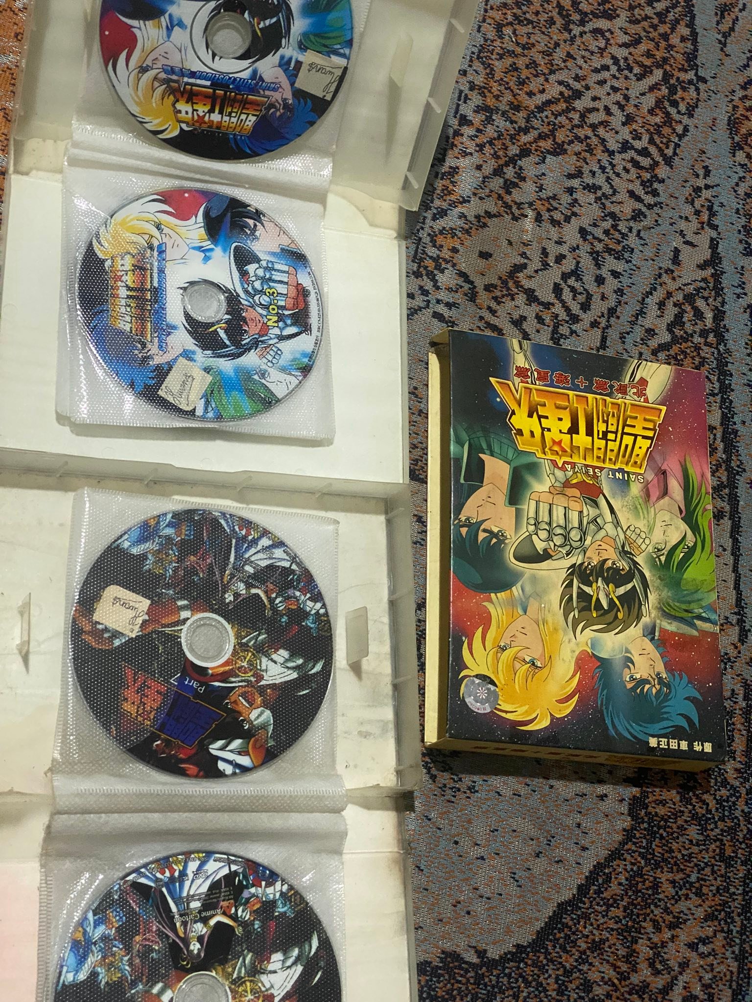 Saint Seiya Asgard Poseidon DVD boxset for sale