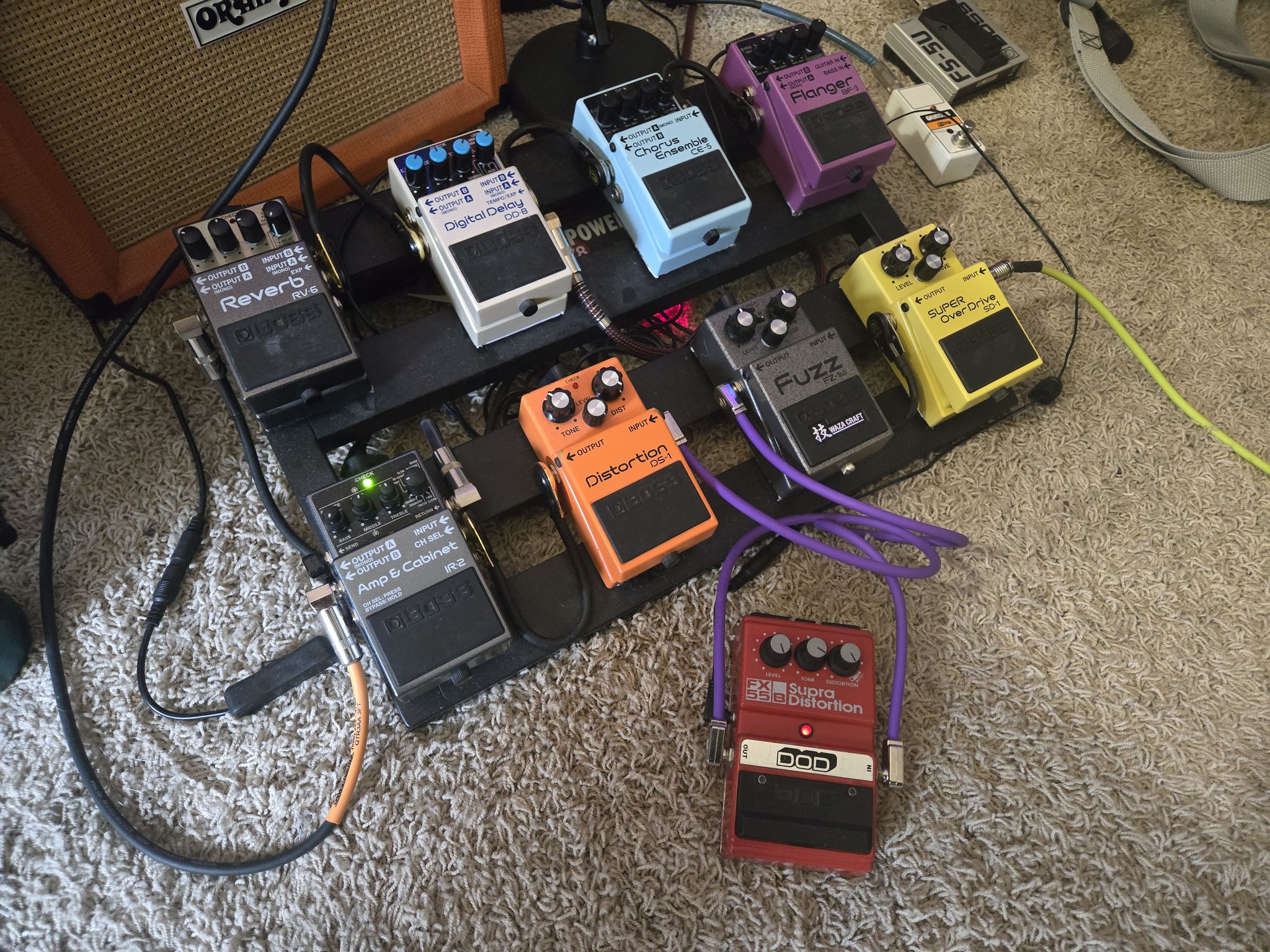dod fx-55b supra distortion pedal review