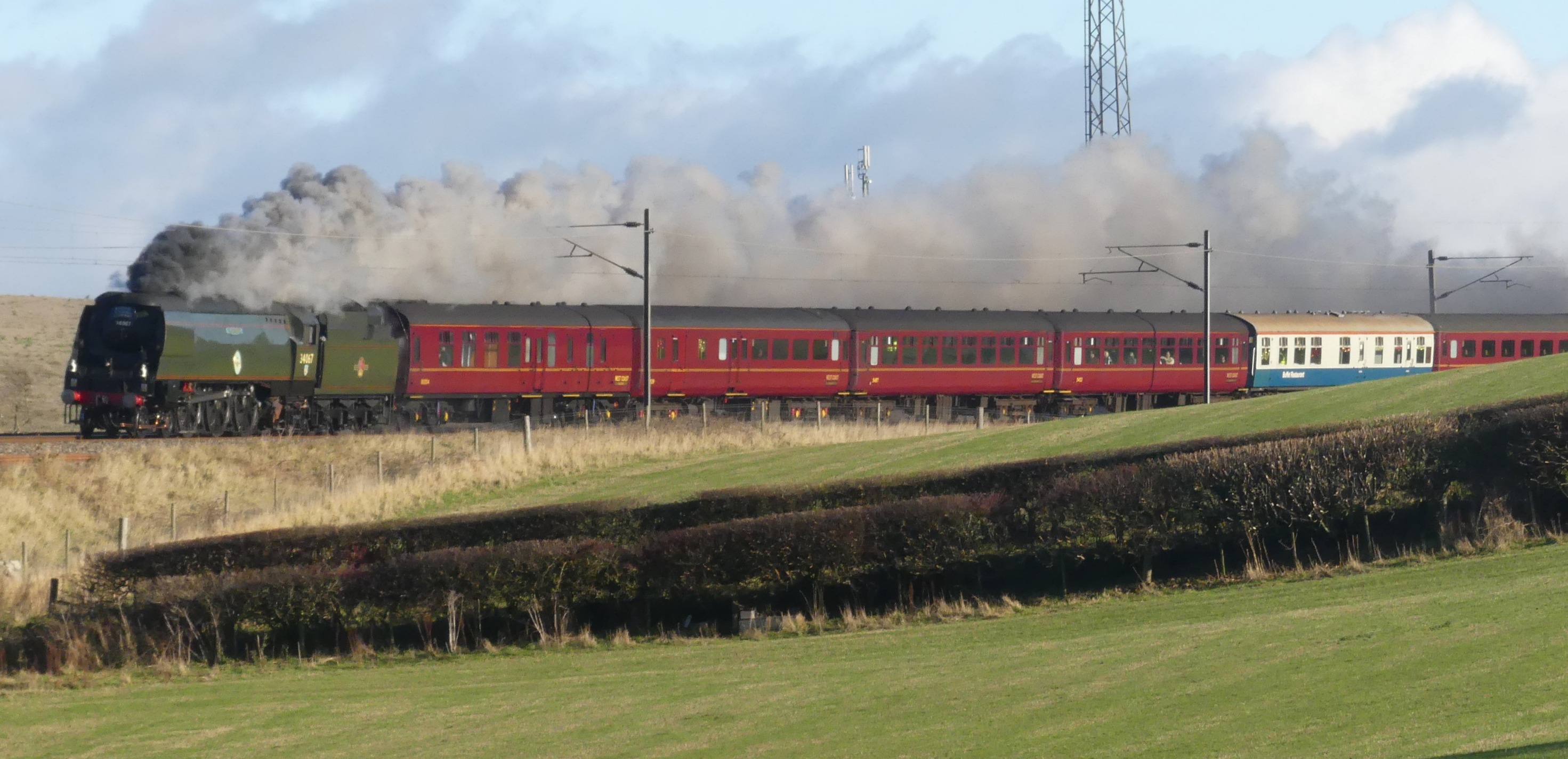 What has happened to 34067 Tangmere? Thanks