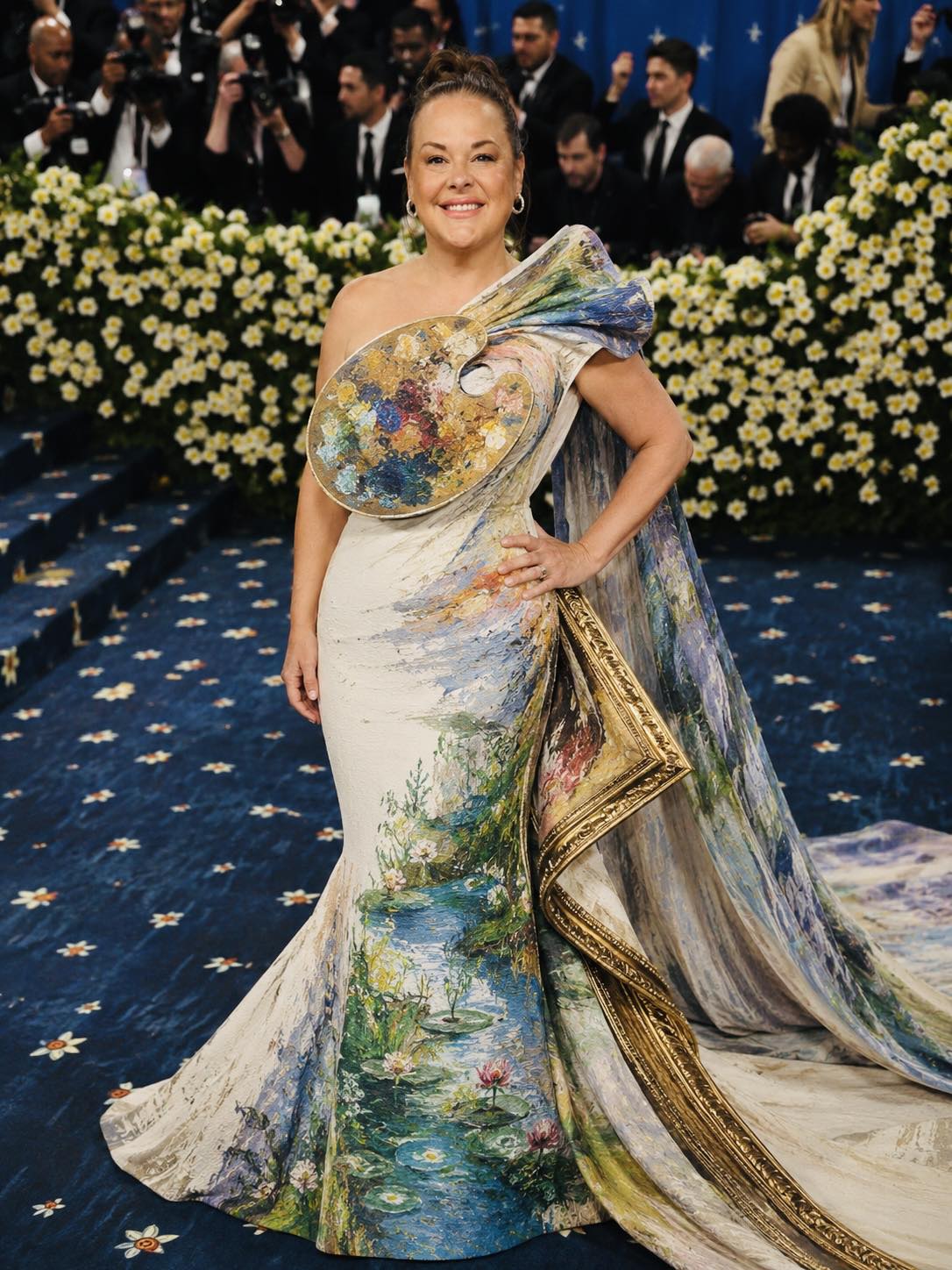 gold dress art trend Joining the Met Gala fashion with a personal inspiration sale_Final Sale