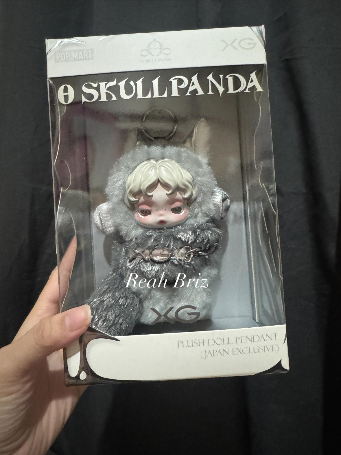 SKULLPANDA XG PLUSH PENDANT JAPAN EXCLUSIVE
