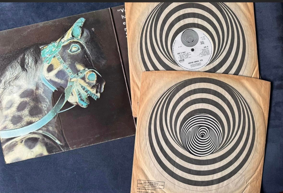 Vertigo annual 1970 lp label sampler