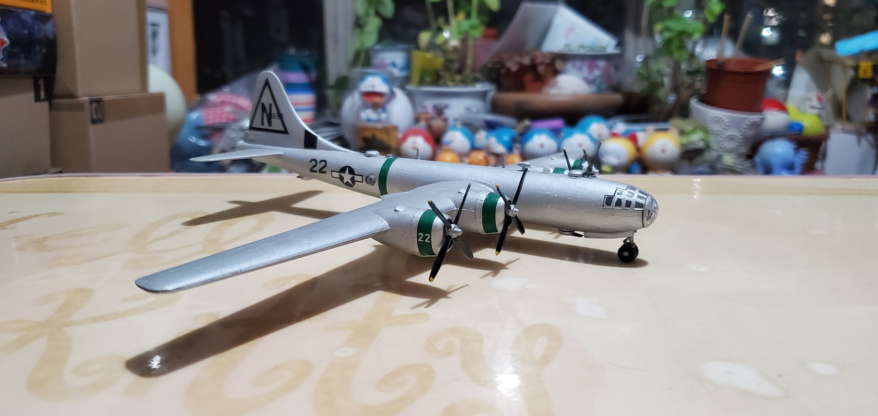 USAF heavy aircraft models in 1/144 scale