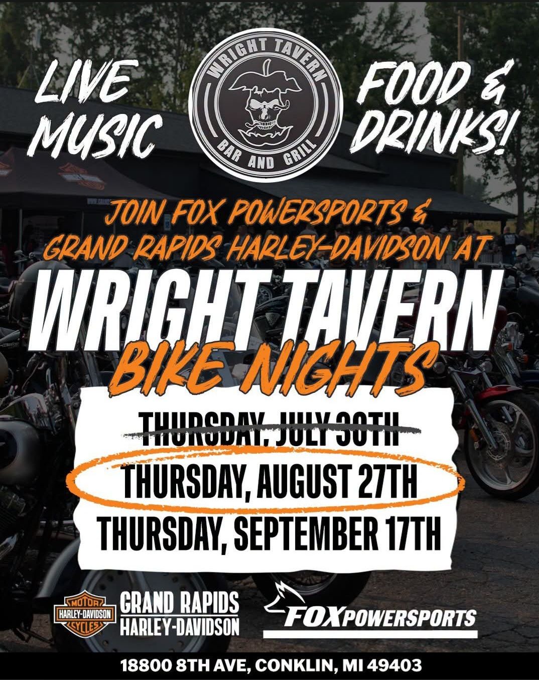Tomorrow night join us at Laughing Horse Saloon in Thompsonville
