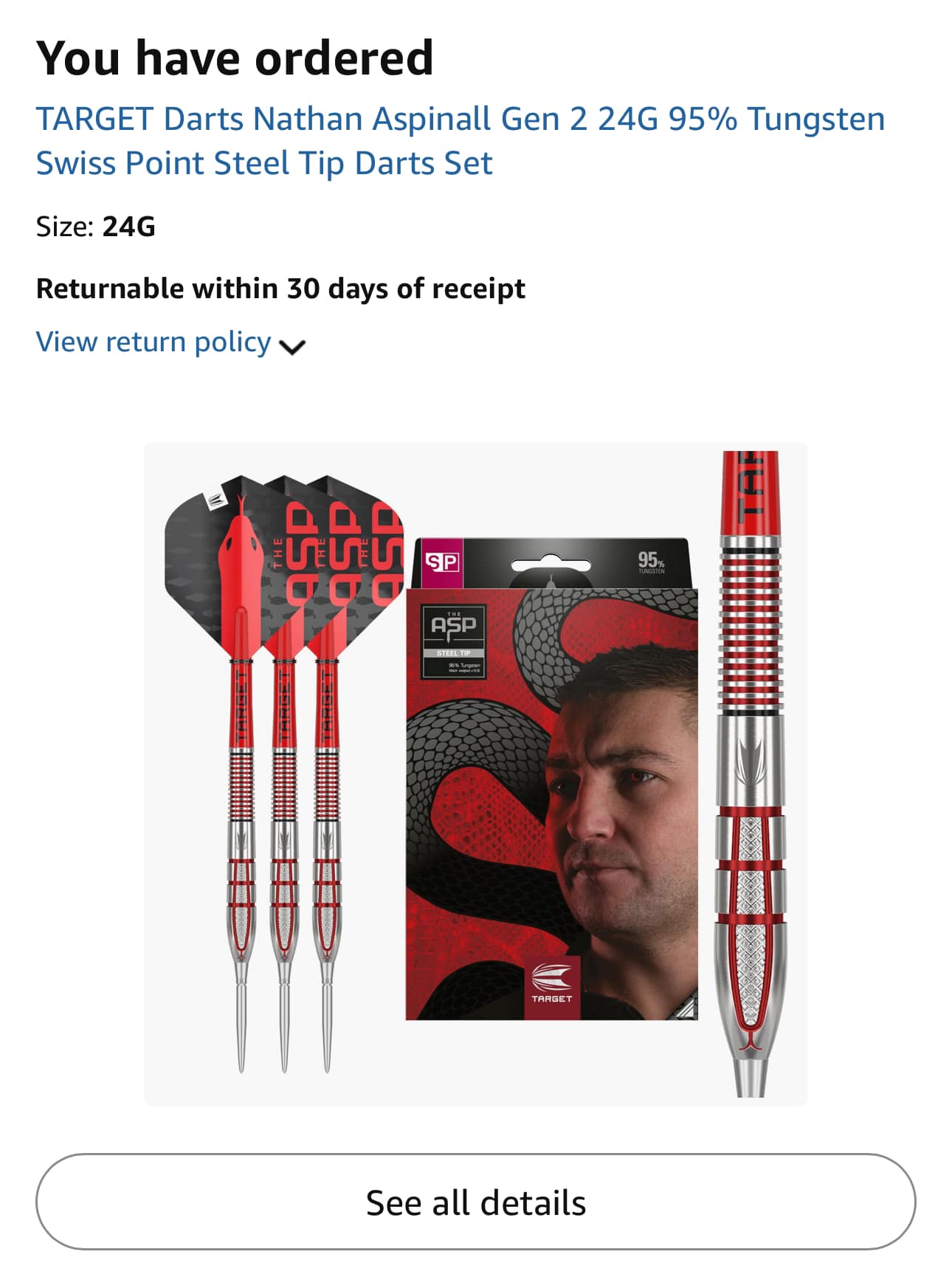 Introducing Nathan Aspinall G2 by Target Darts 🎯⁠ ⁠ The Nathan