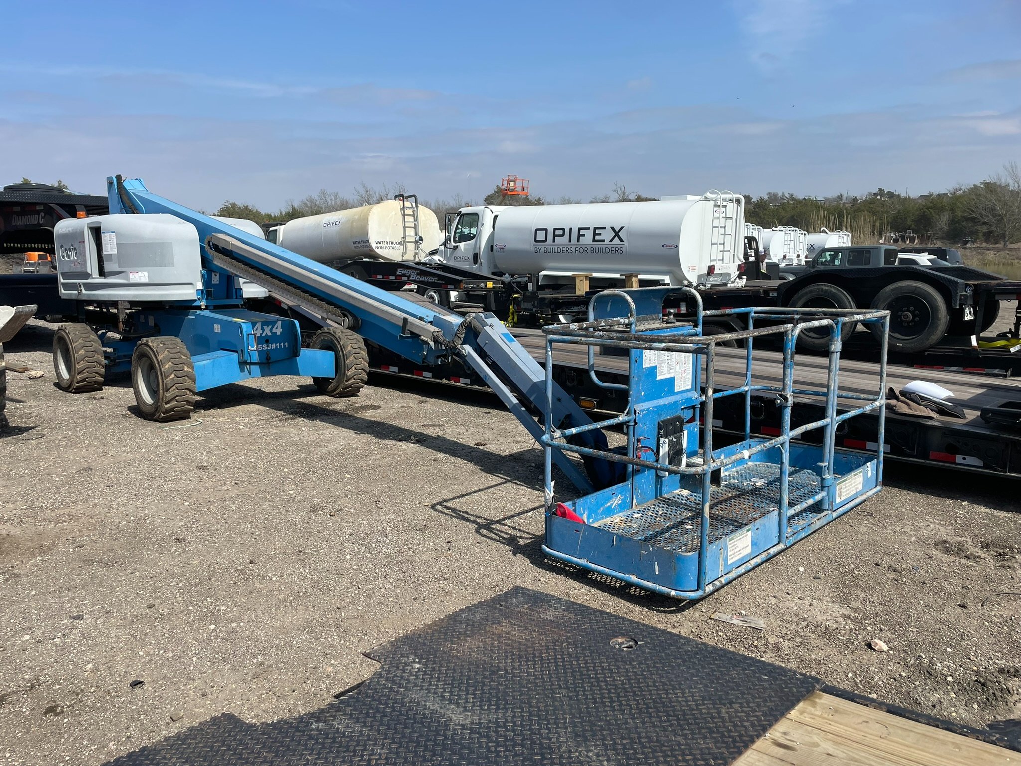 とみ 2016 Genie S45 Boom lift Foam filled tires 46xx hours Everything