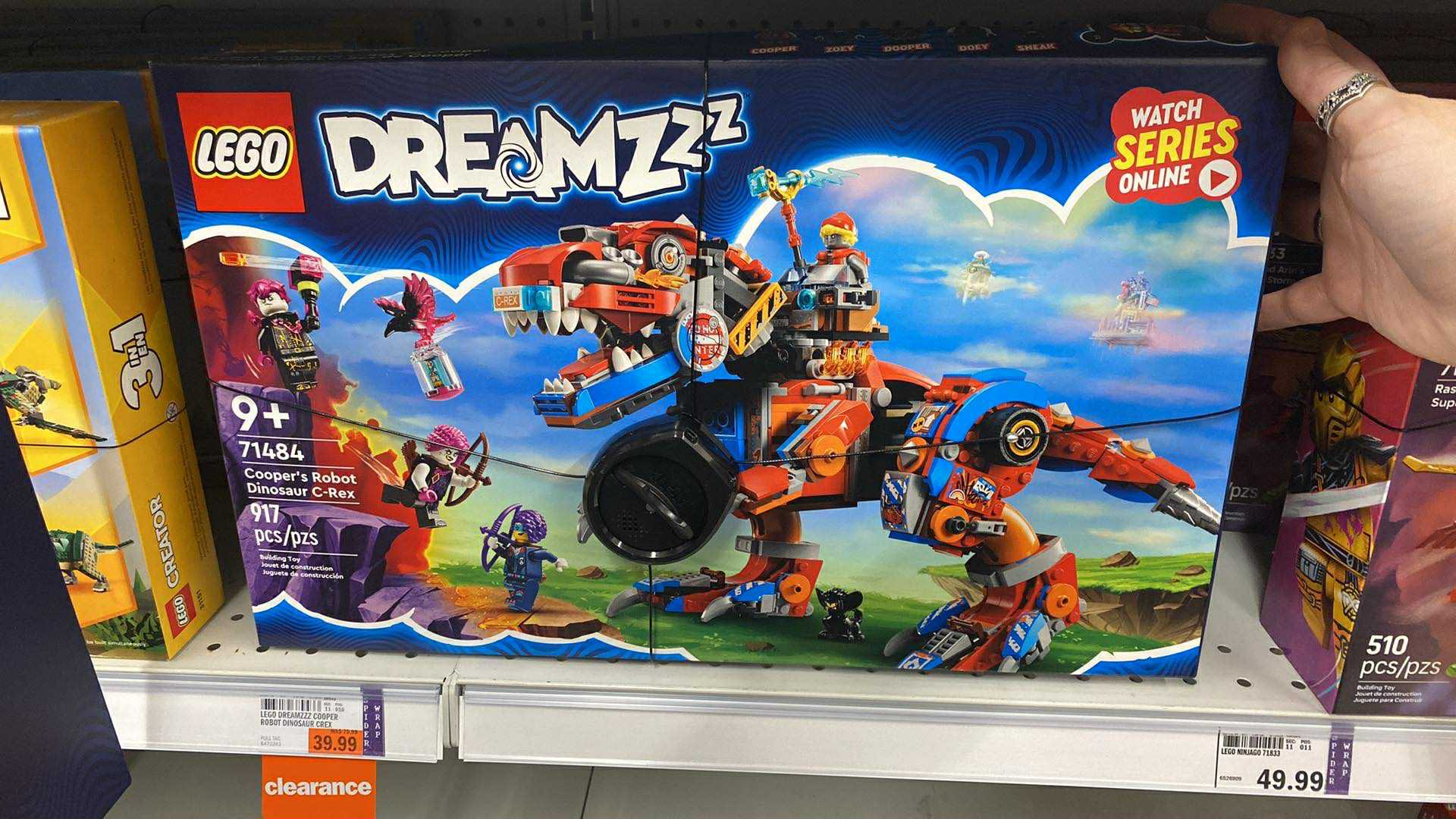Lego set on clearance at Meijer for $139