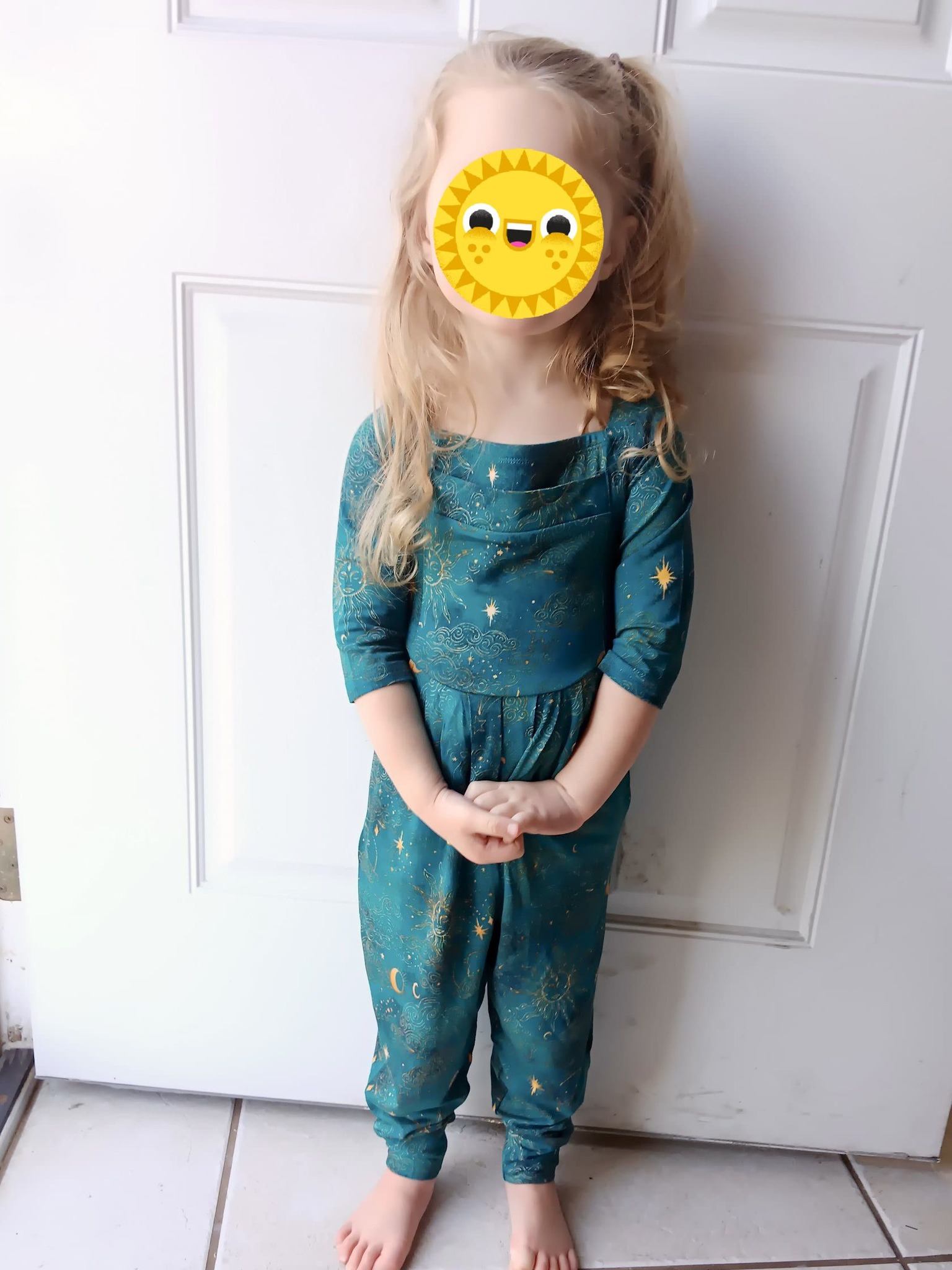 Soft KicKee Pants polo romper is size 6-12 months. It is made of 