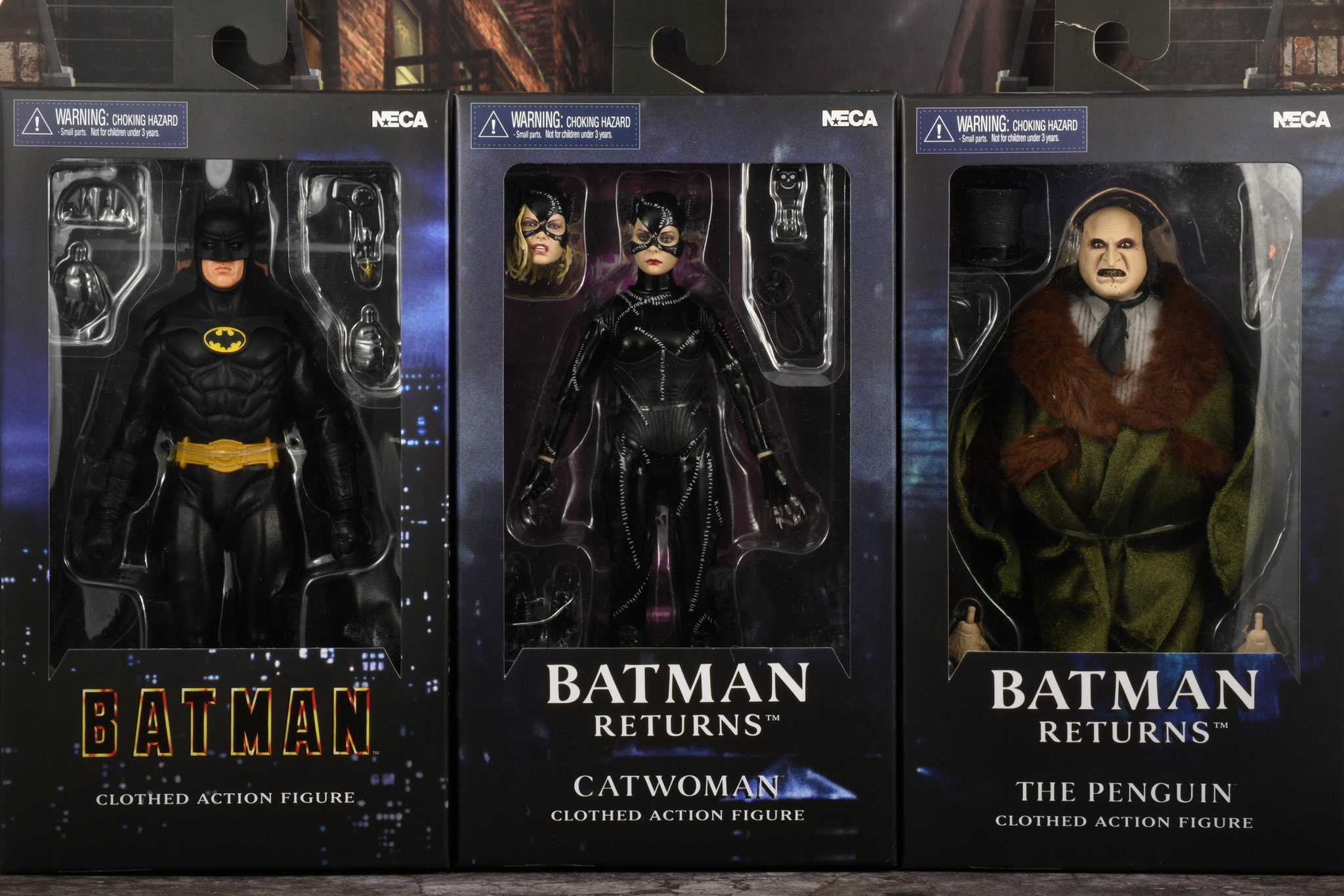 NECA BATMAN CLOTHED アクション フィギュア NECA 1989 Batman clothed