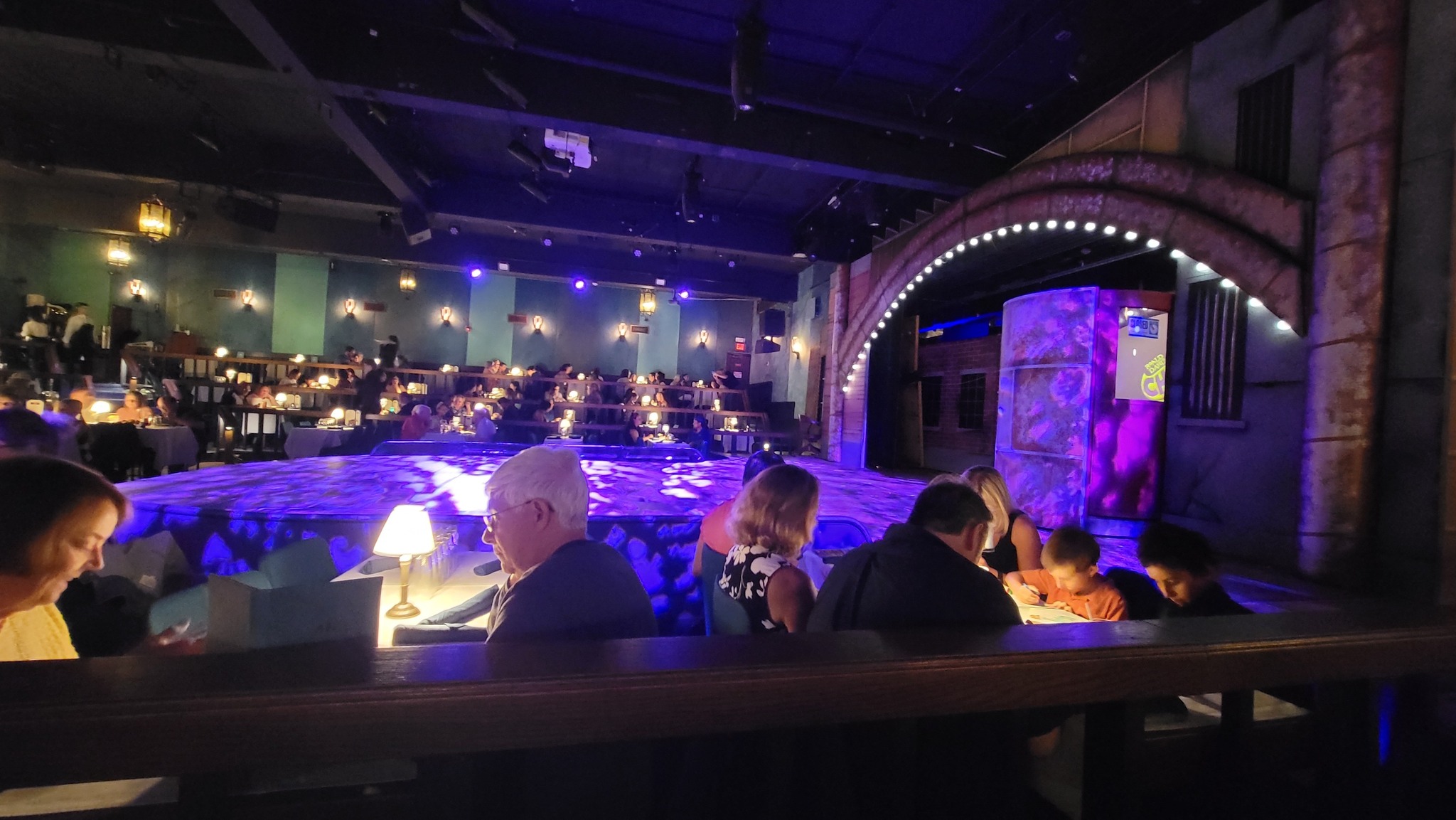 What's the food like at the Alhambra afternoon showing?