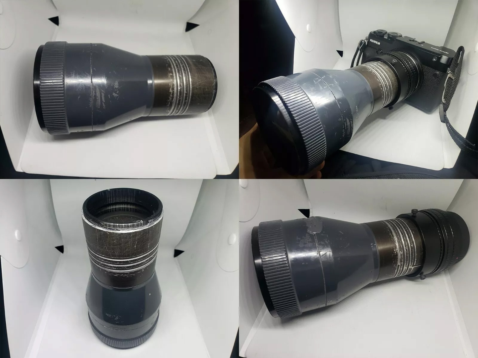 P.Angenieux 50mm F1.2 Projector lens. Modified for Sony E mount.