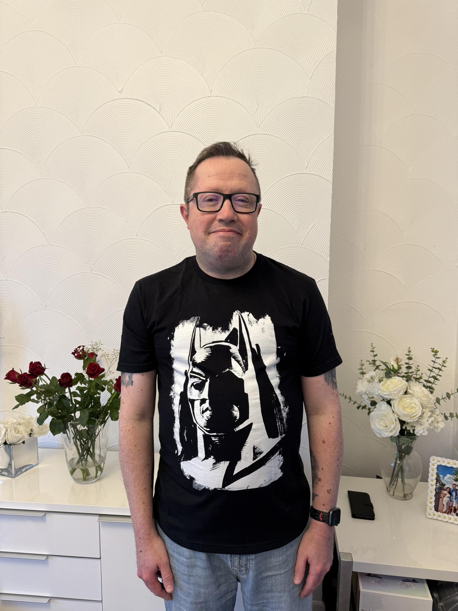 New Darc Sport x Batman collaboration t-shirt in size large. This 
