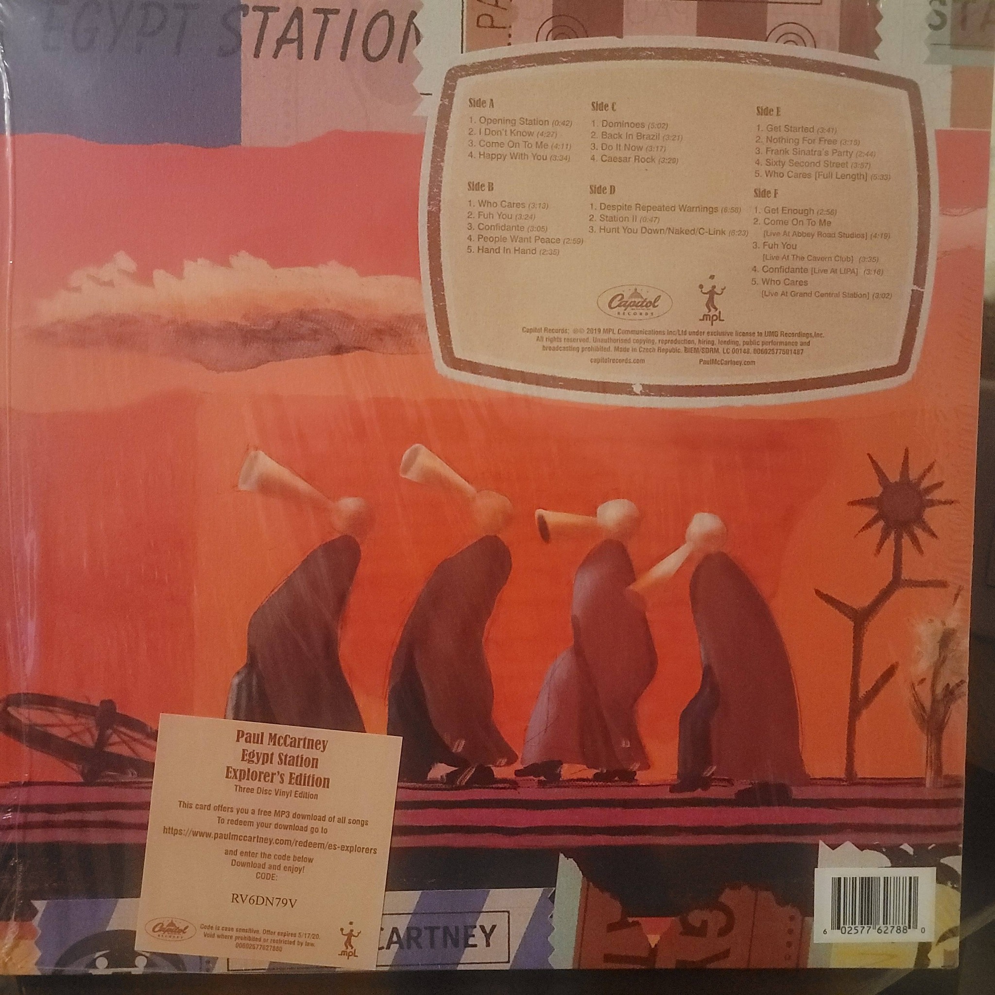 New arrival 🚂 Pre-order #EgyptStation on exclusive blue and