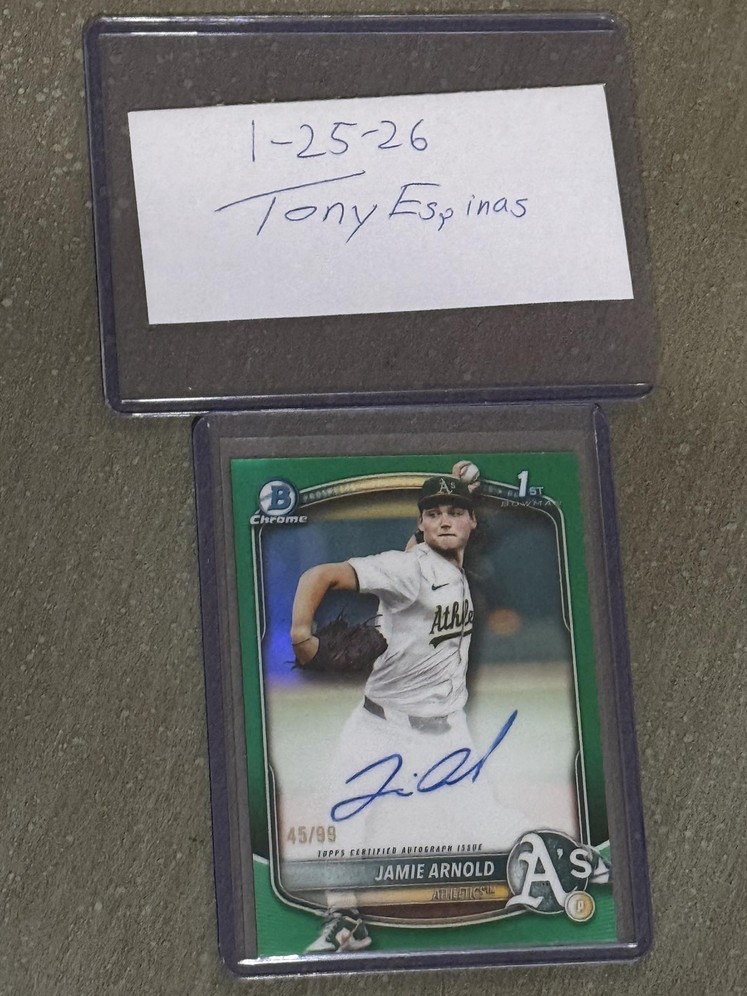 2025 Bowman draft card for sale