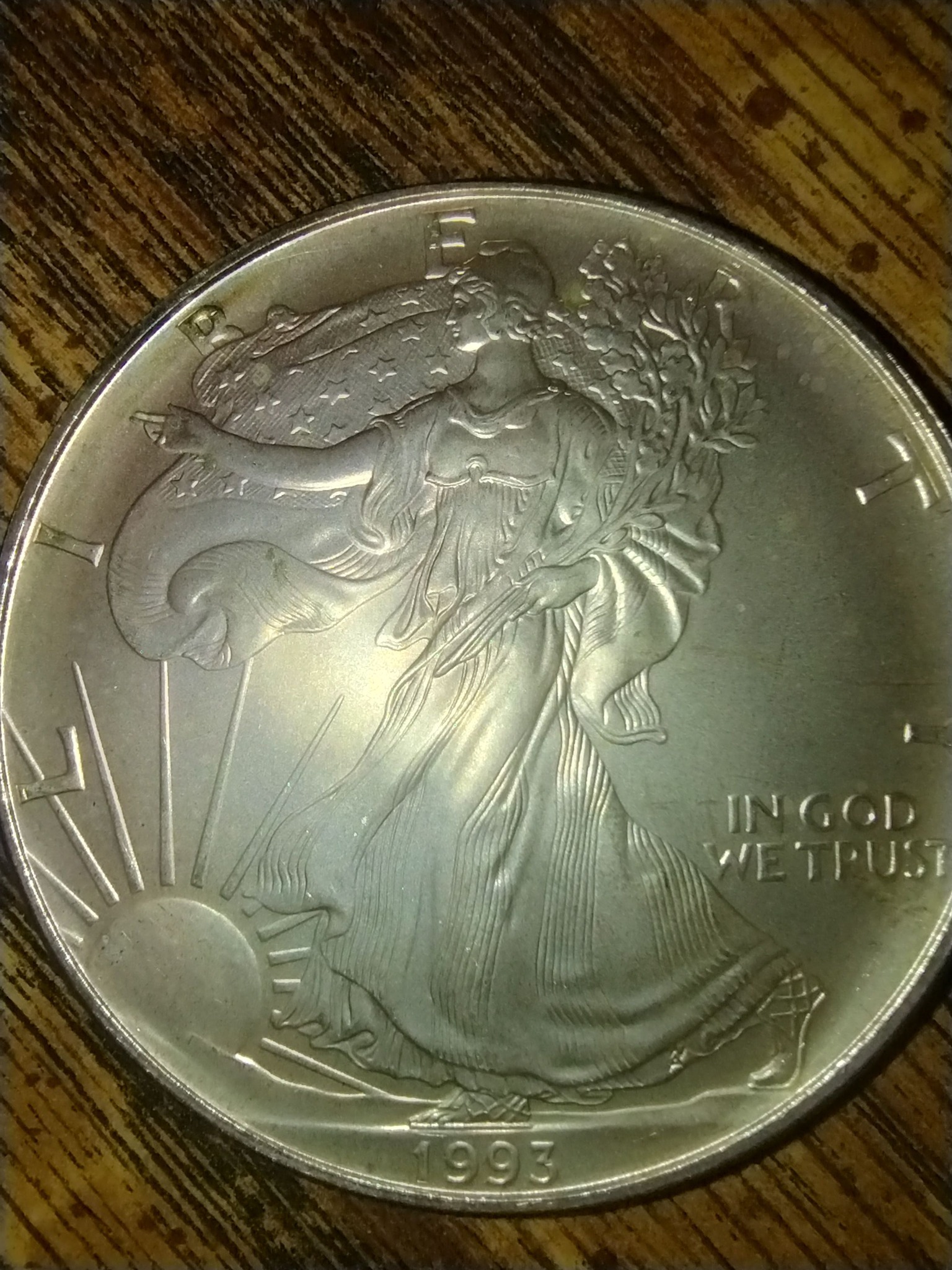 1993 Silver Dollar Value and Grade