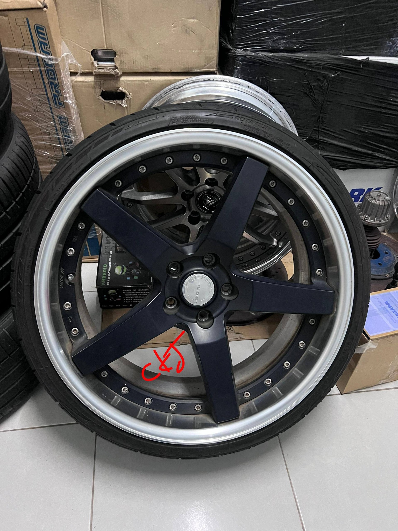 20] WORK GNOSIS GH2-SR #ORIGINAL_MADE_IN_JAPAN 20x8.5 ET38 20x9.5