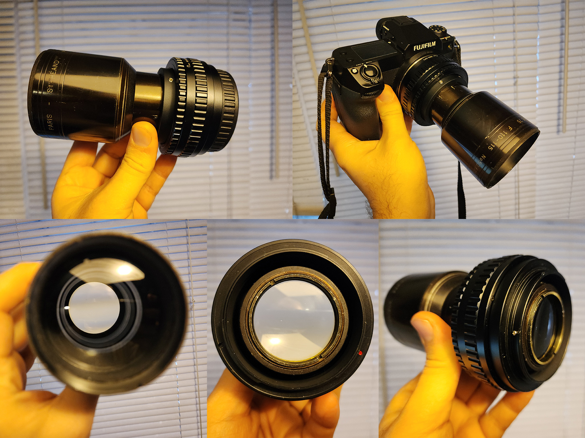 Lens test today - Angénieux Paris St Heand AX type 75 F 110-115mm