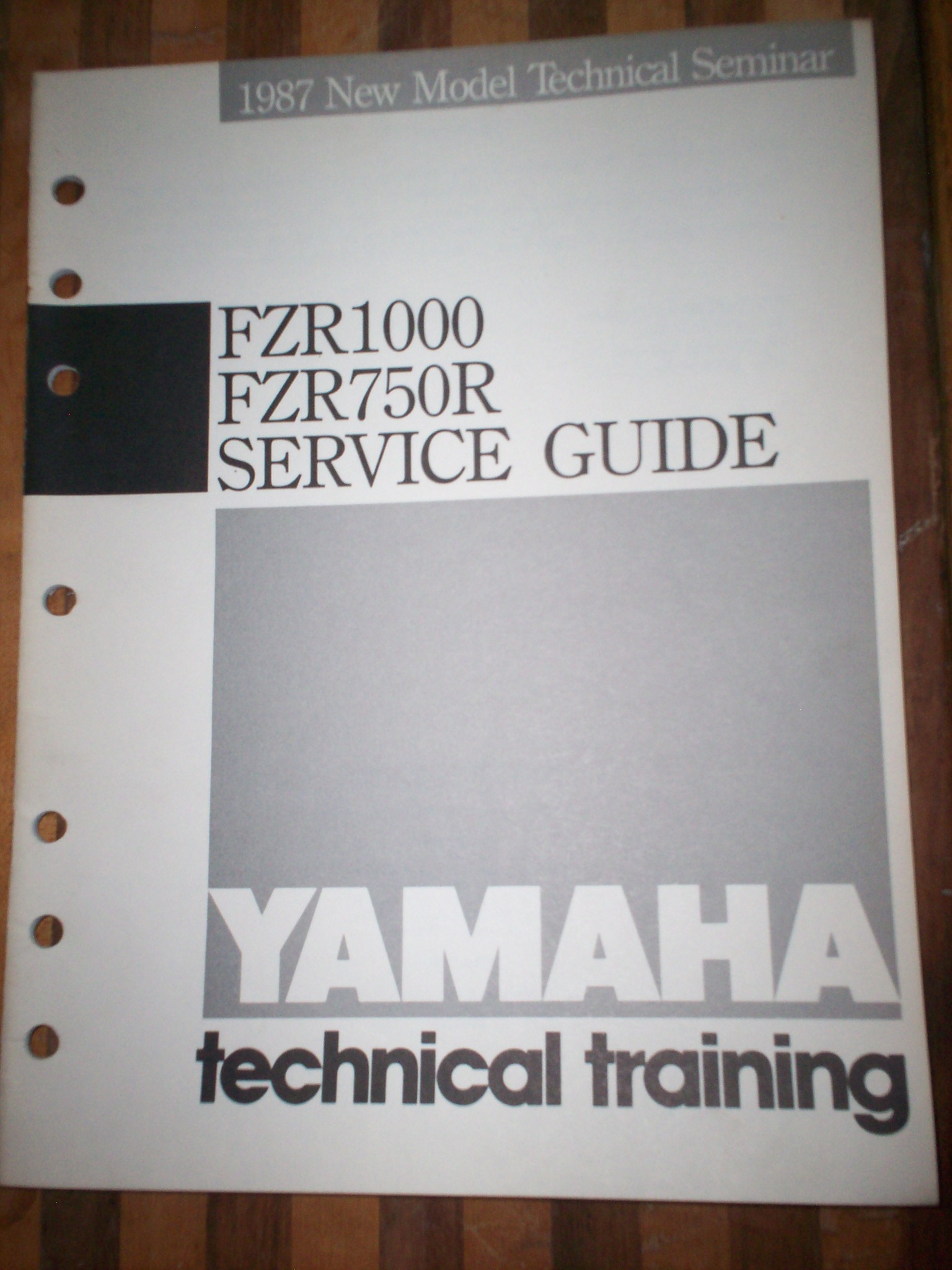 1987-88 FZR-750R & FZR1000 2 damaged upper fairings for patch work 