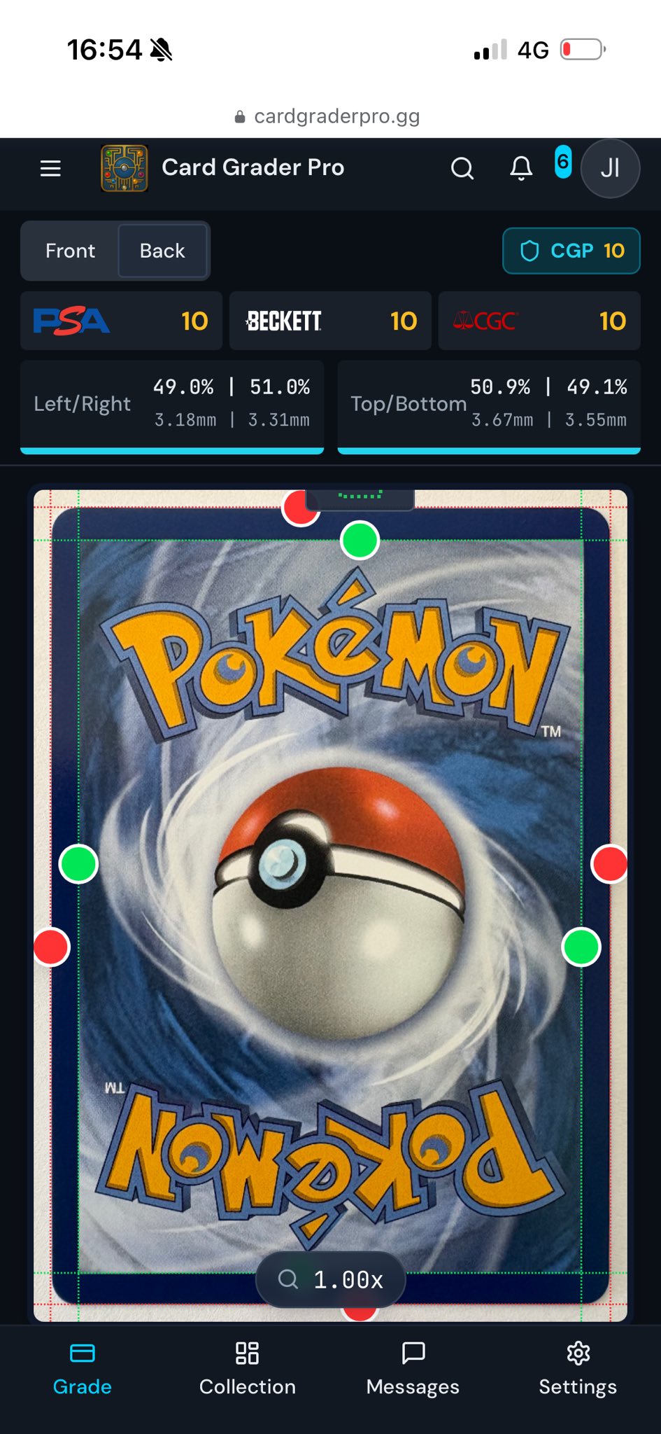 card grader pro Kraftex Centering Grading Tool a competitive gamer Beckett or Psa ?