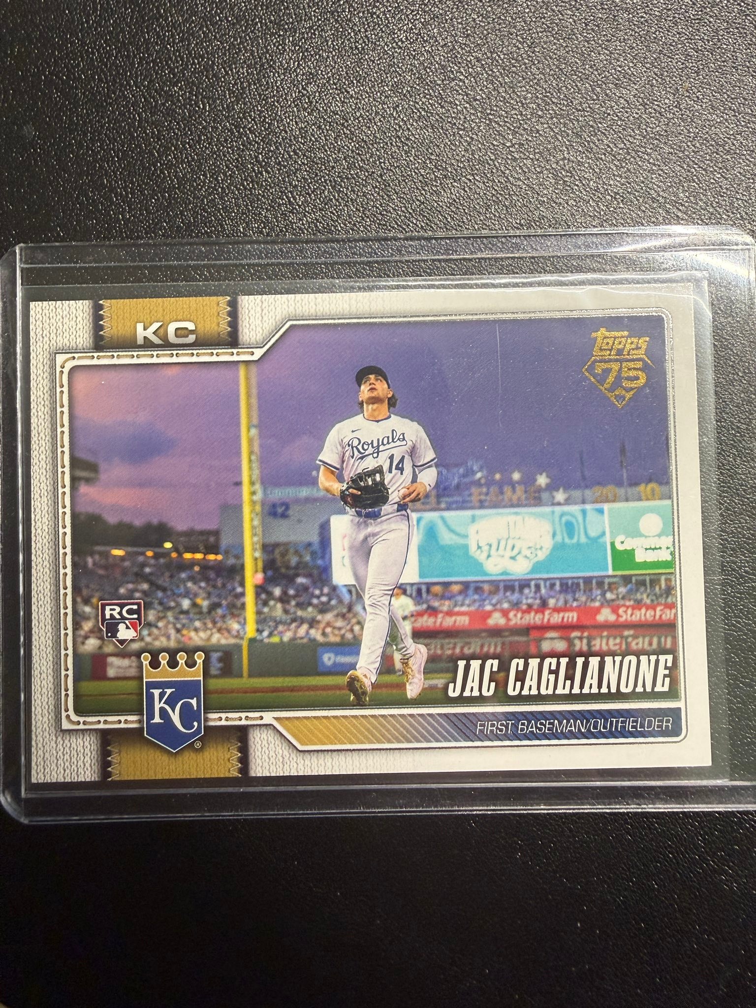 Jac Caglianone rc golden mirror image variation