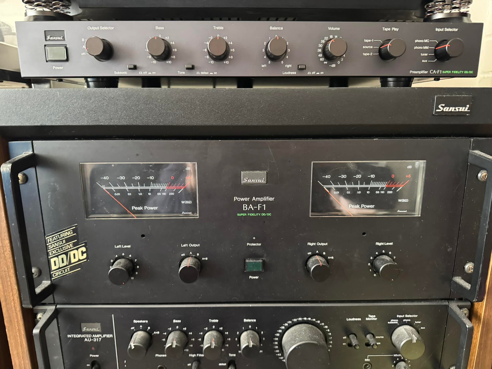 CA-F1 amplifier arrived from Germany