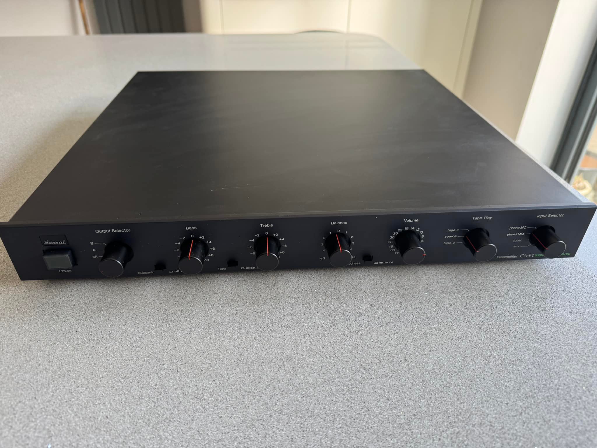 CA-F1 amplifier arrived from Germany