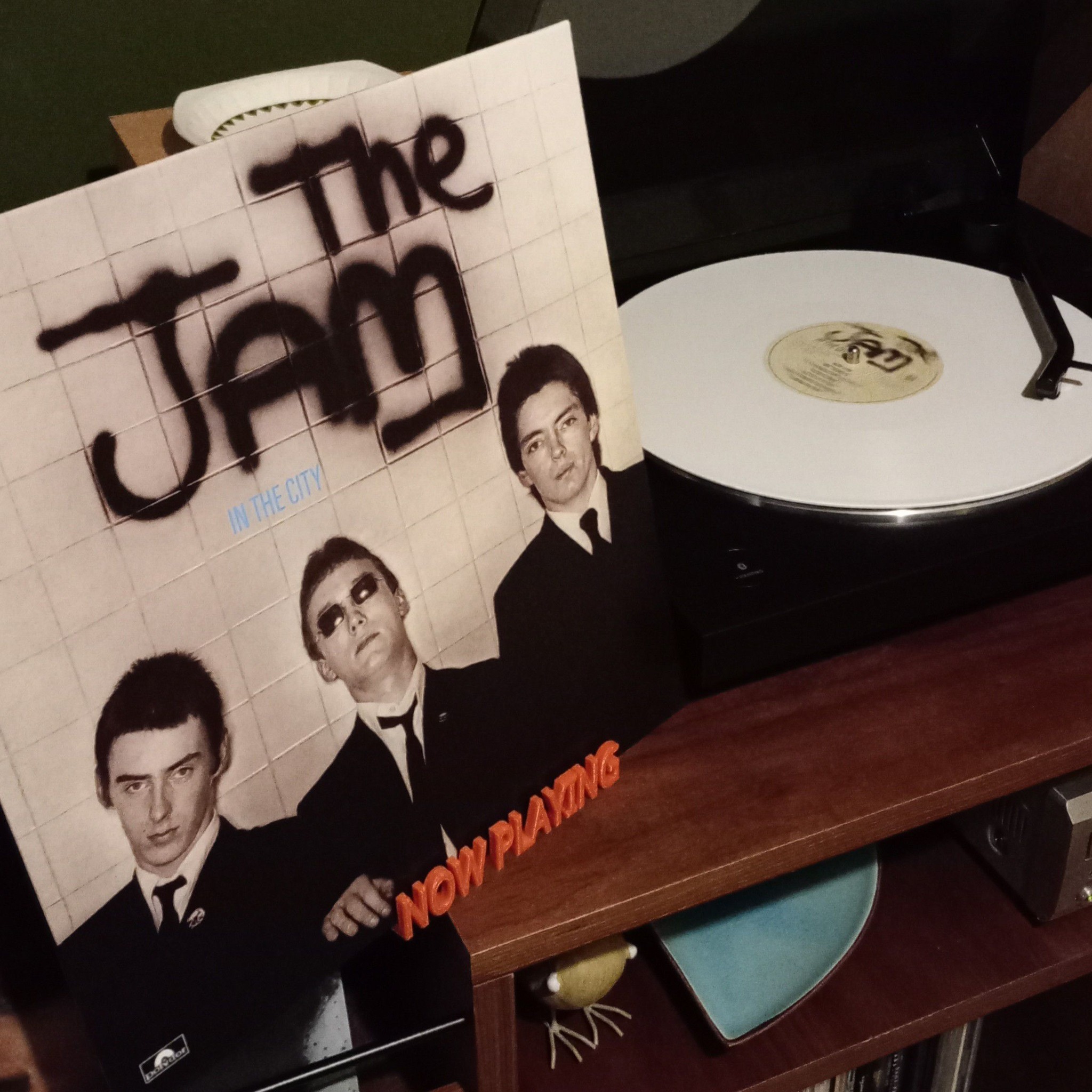 Japanese pressing of the Jam's classic debut album, In the City.