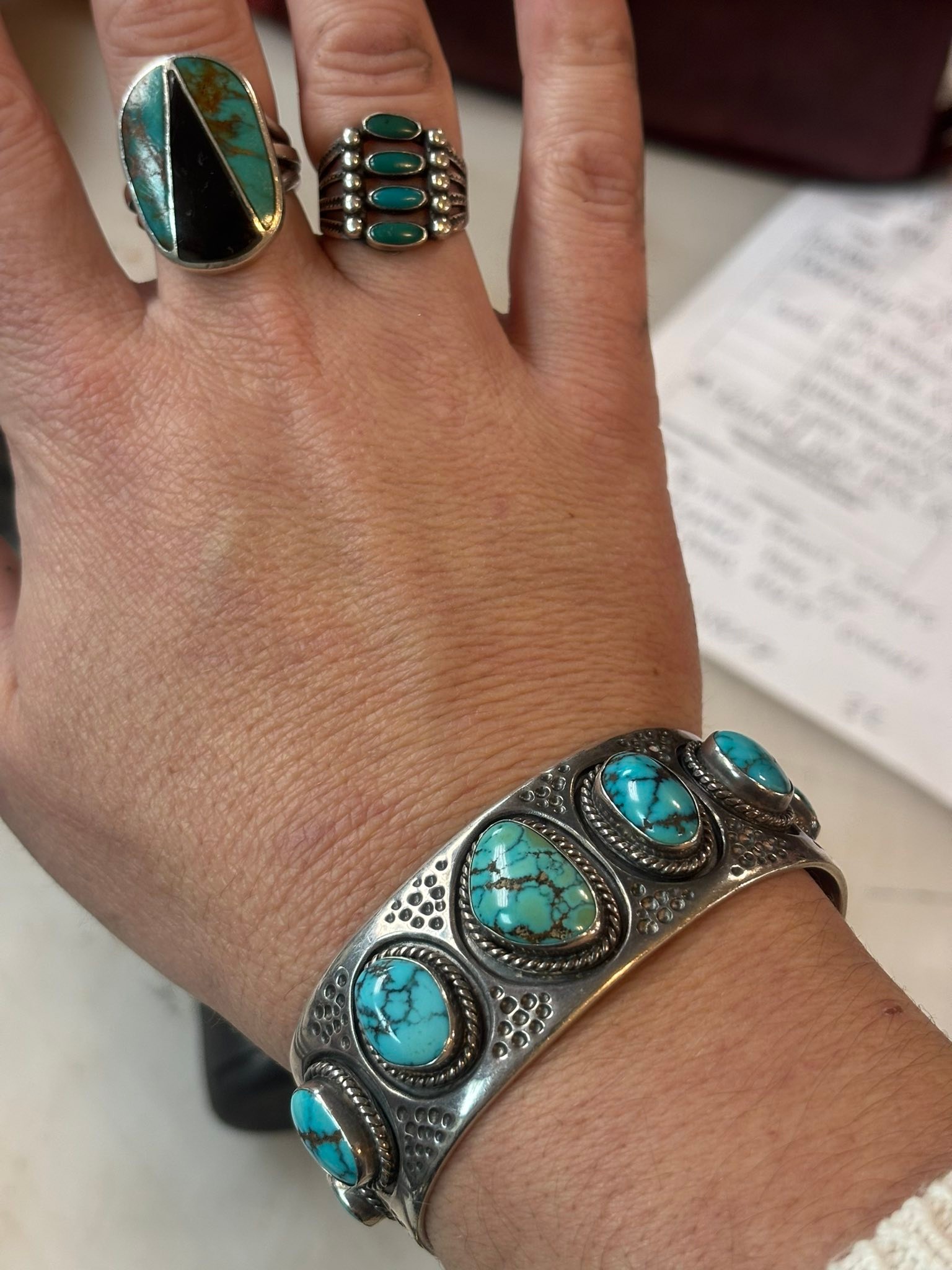 What is the origin of this hallmark in southwestern US jewelry?