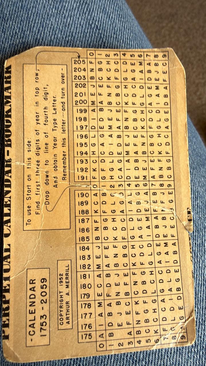 What is a perpetual calendar? | Freeport, IL