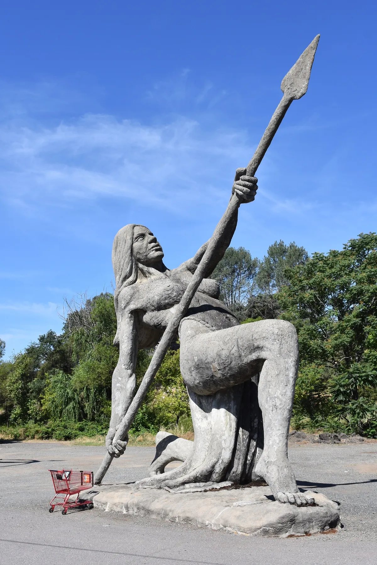 Giant roadside attractions in Auburn, CA by Kenneth Fox