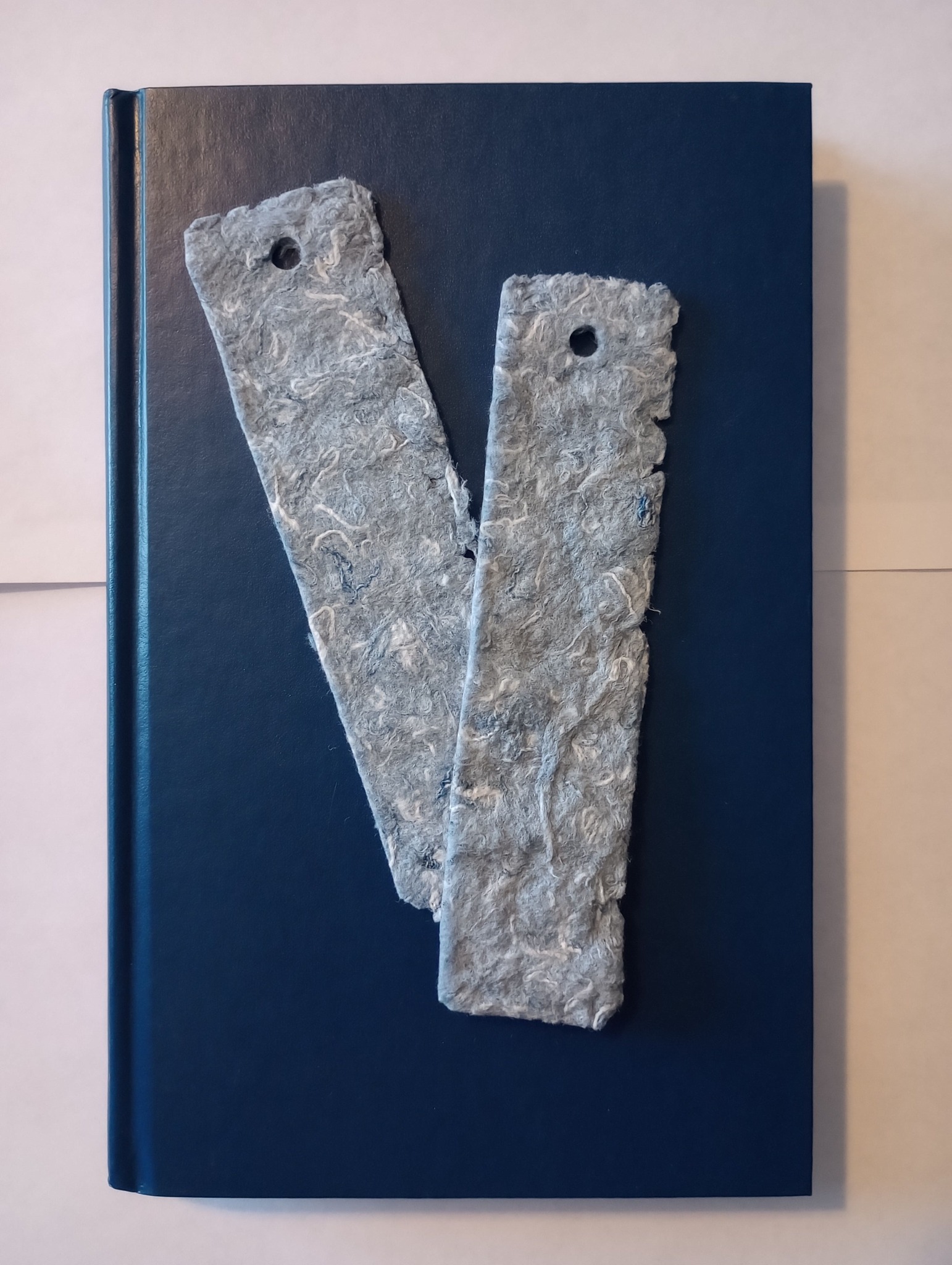 Making Paper with Denim Scraps and Fabric Pulp