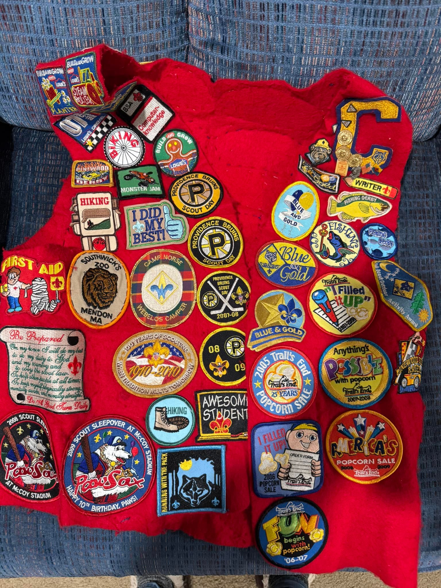 Adult Scout Uniform Patch Placement