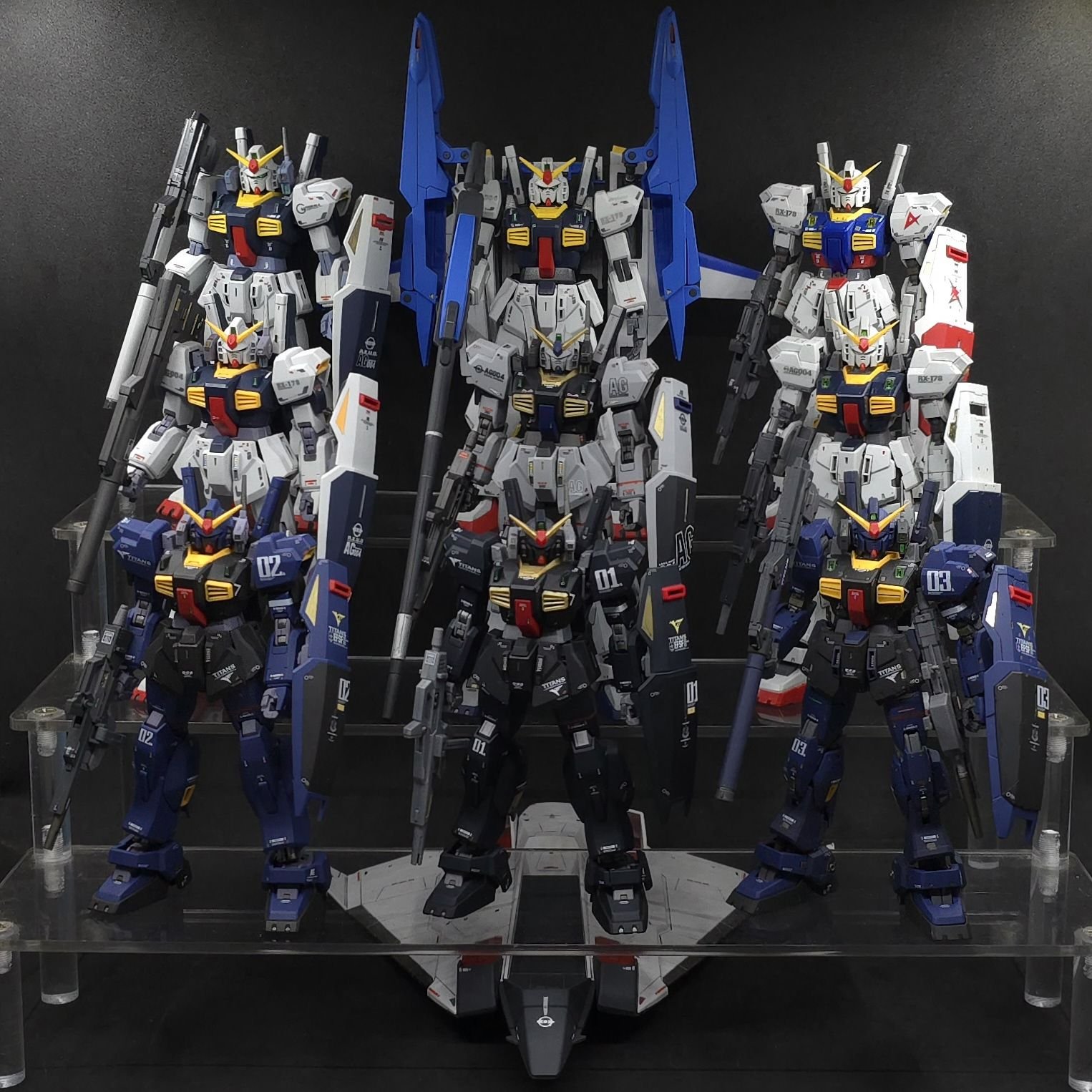 BANDAI SPIRITS GUNDAM - HGUC RX-178 Gundam MK-II Titans 1/144 - Model Kit BANDAI SPIRITS GUNDAM - HGUC RX-178 Gundam MK-II Titans 1/144 - Model Kit