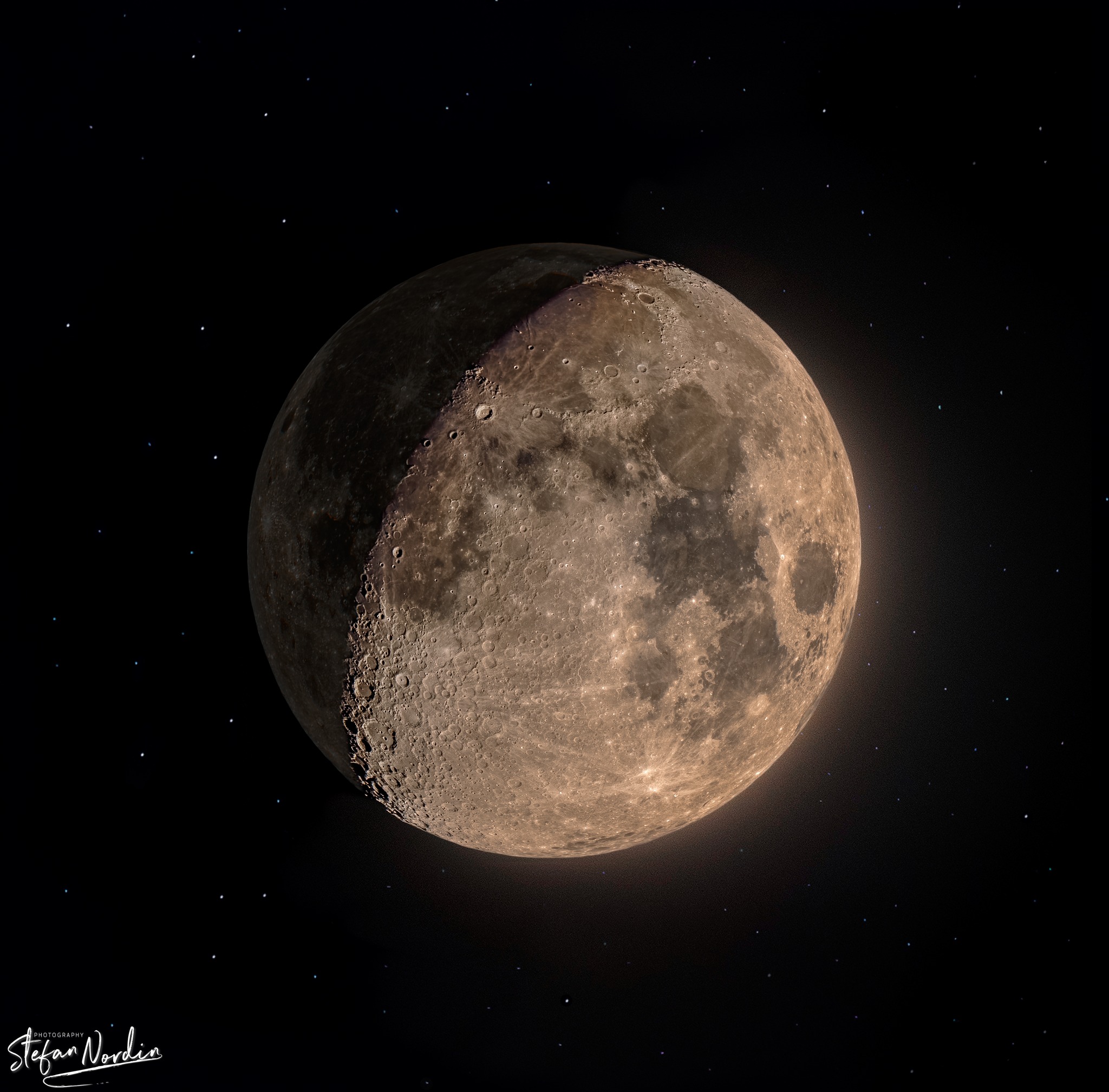 Frankie Macdonald's photo of the moon with Kodak 52x zoom camera
