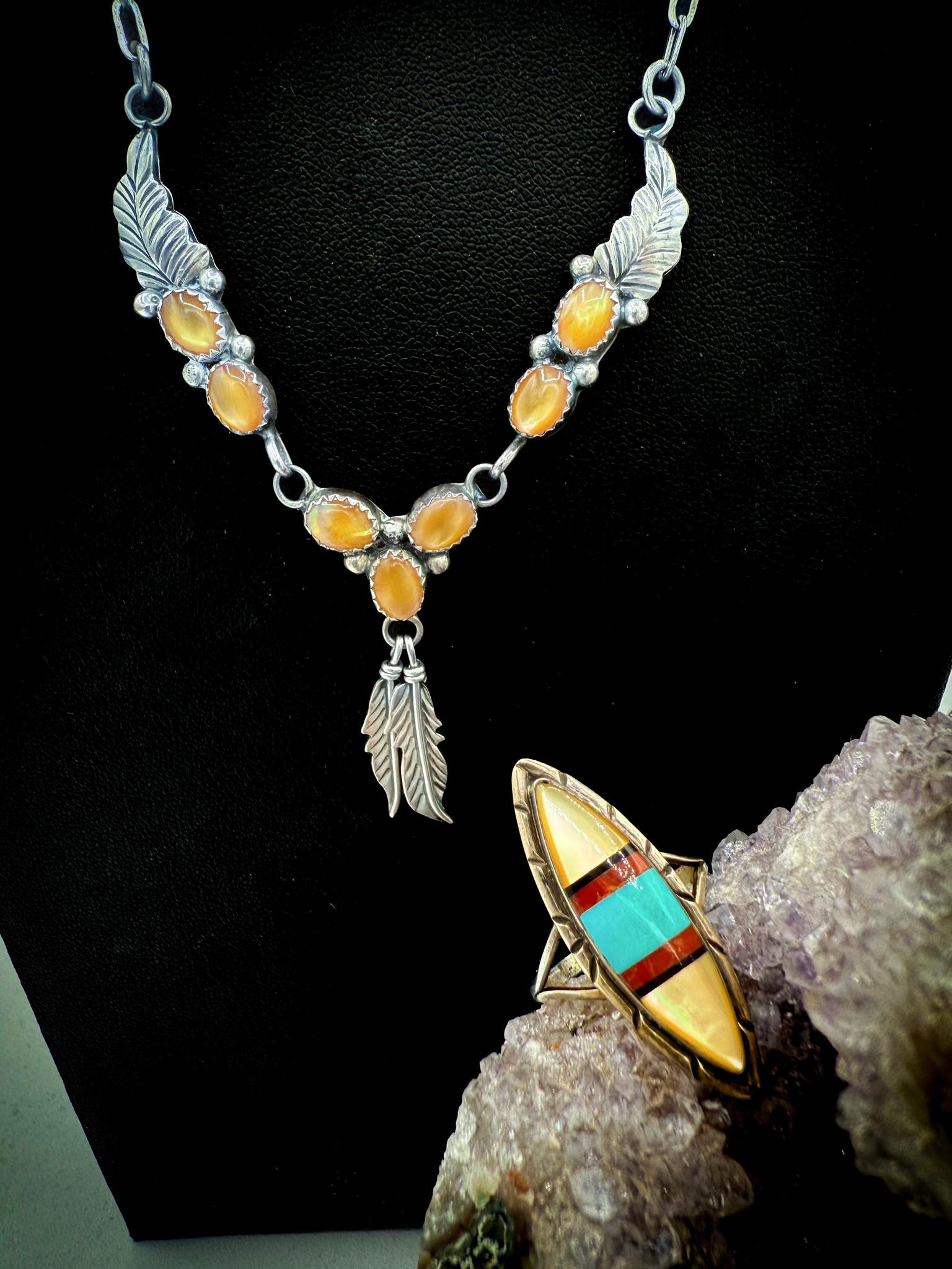 vintage necklaces with elephant pendant