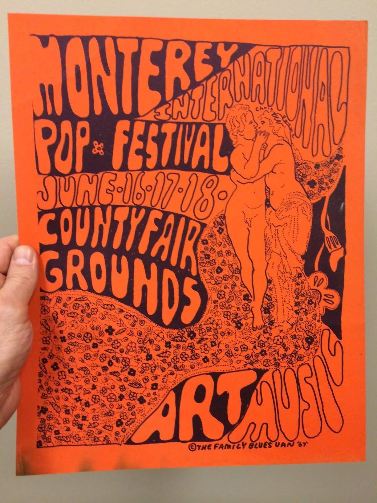 Rare 1967 Montpop poster for sale