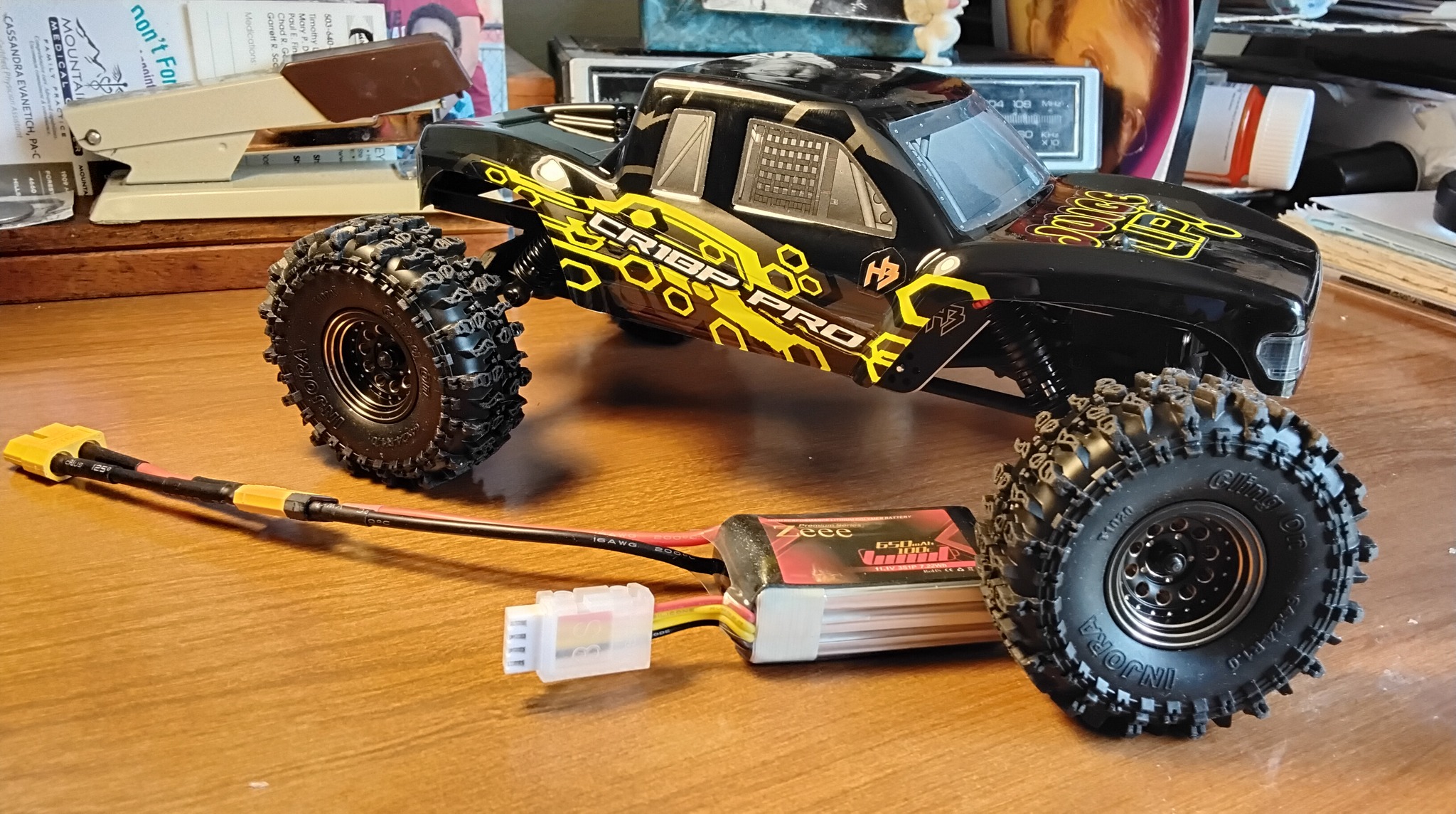 HRB 2-Pack 3S 5200mAh 11.1V 100C LiPo Battery With TRX Plug For RC Cars/Trucks/Buggies 1 thumbnail image
