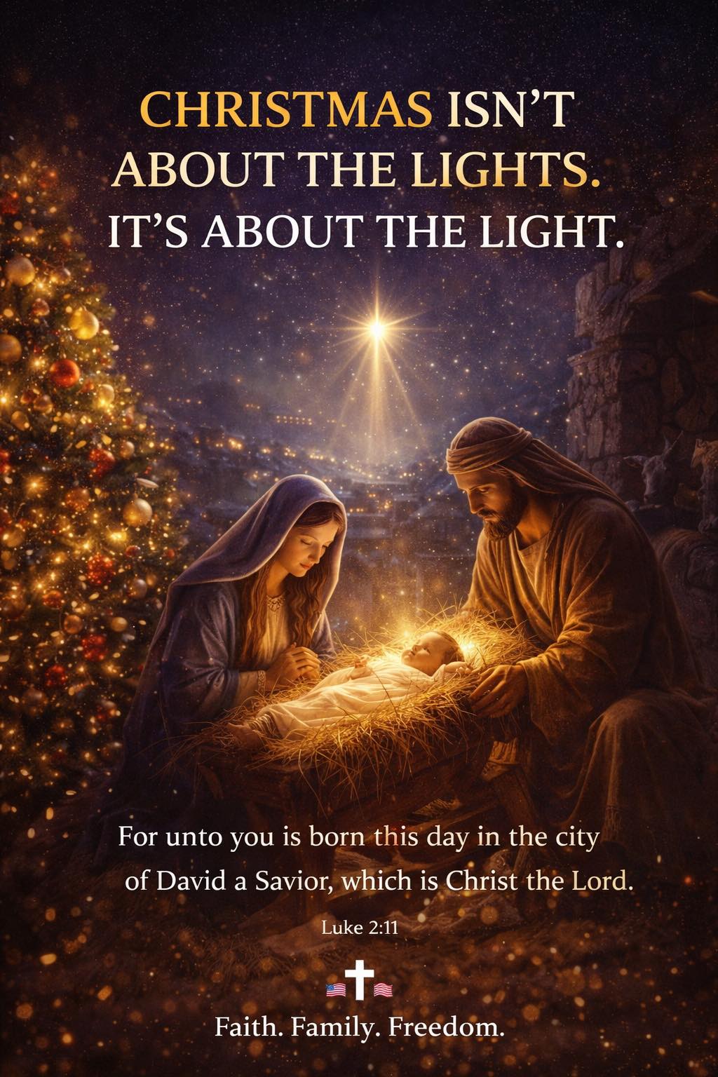 Janet - 🎄 Christmas Isn’t About the Lights. It’s About the Light. ️ In ...