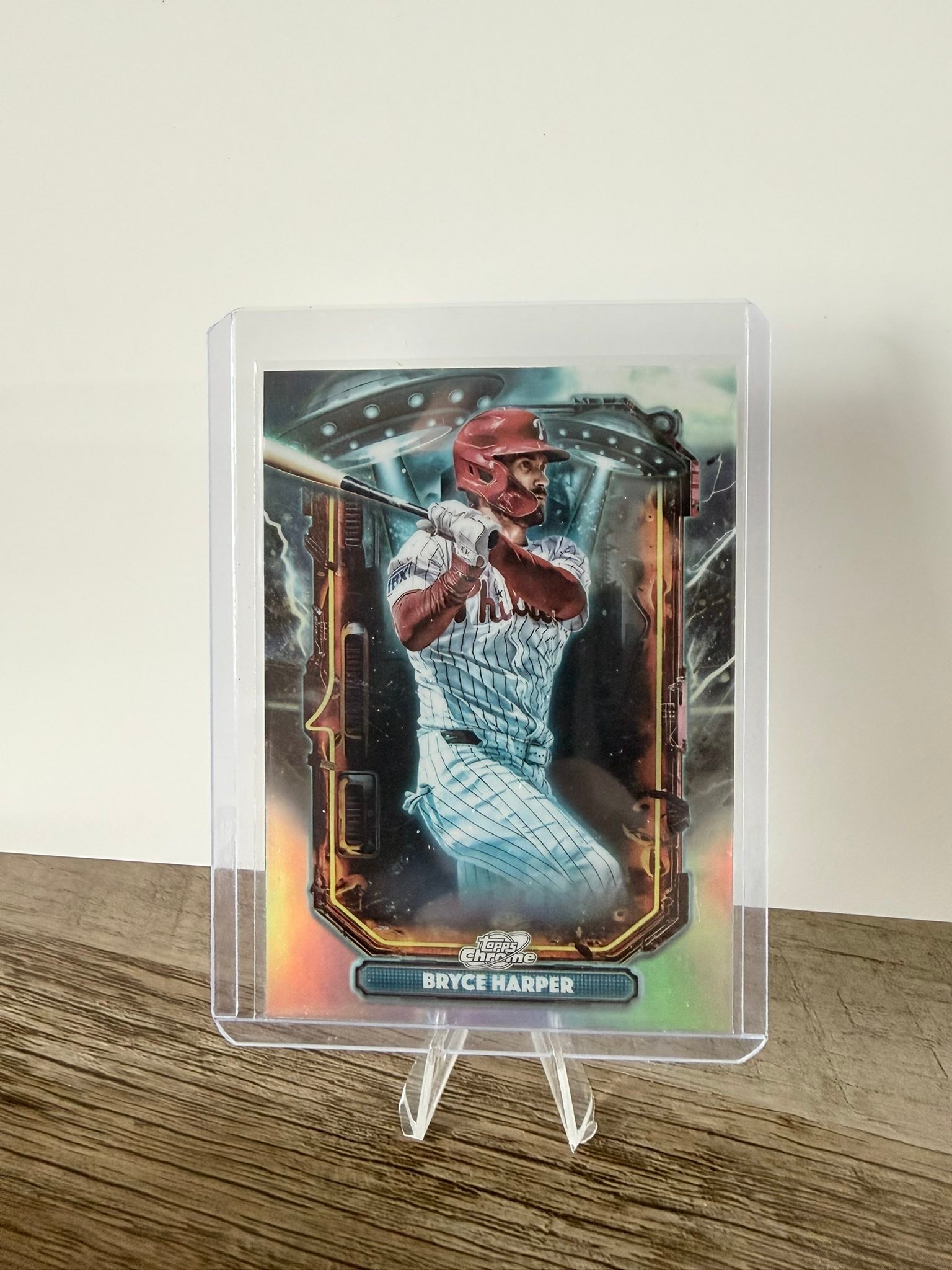Any Bryce Harper fans out there? 2025 Topps Chrome Cosmic Stars in 