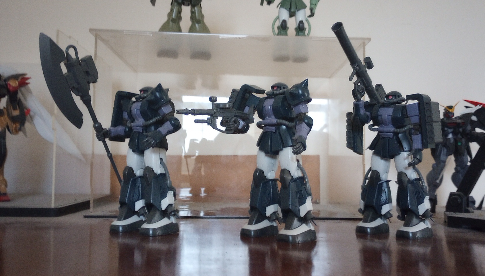 HG 1/144 MS-05 ZAKU I [BLACK TRI-STARS] 02 의무의공베 MODEL DECAL