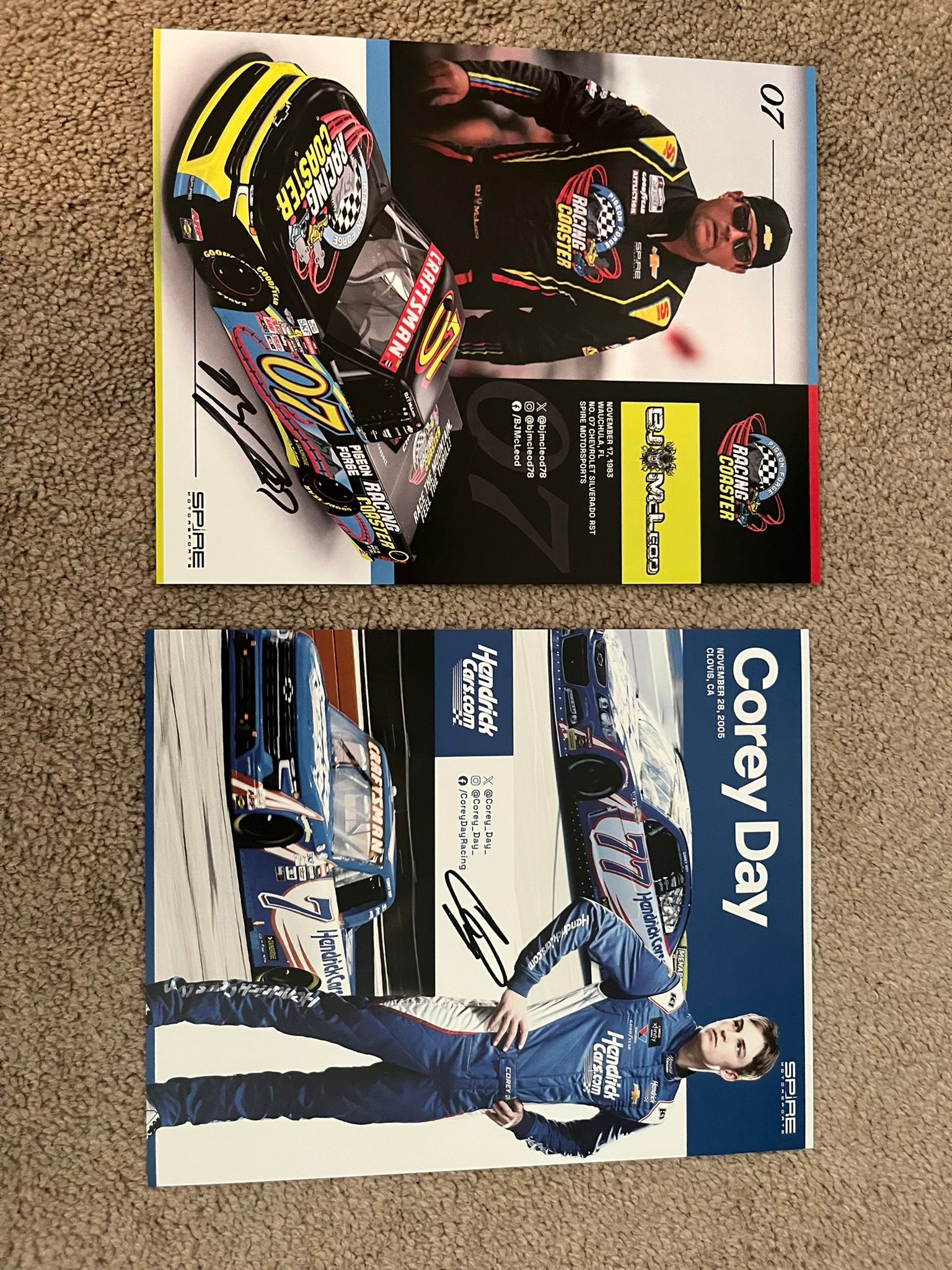 NASCAR & Other Racing Hero Cards – Free or Trade Only! Fans Helping ...