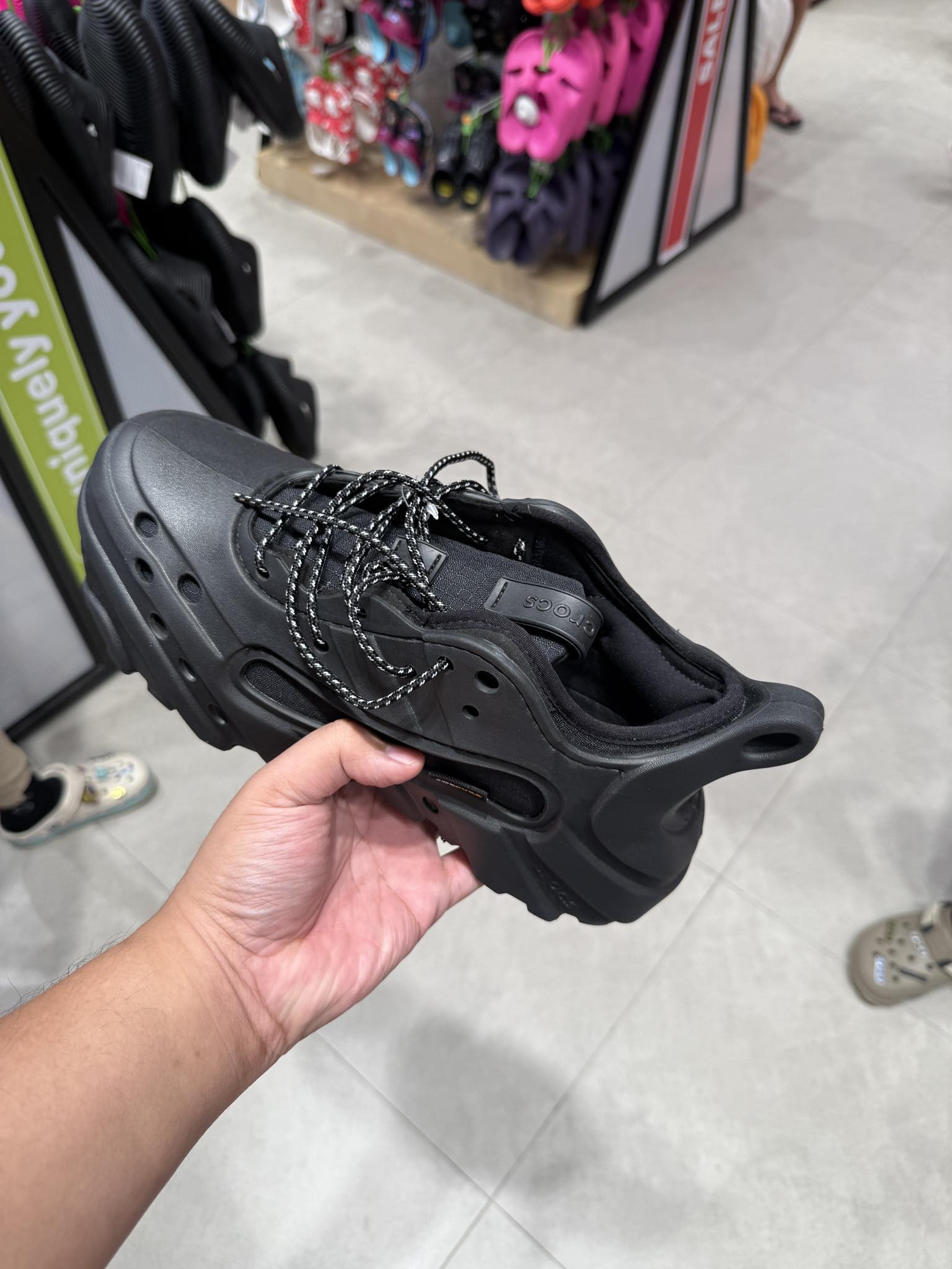 LF CROCS NOVA TREK CORDURA BLACK SIZE M11/M12