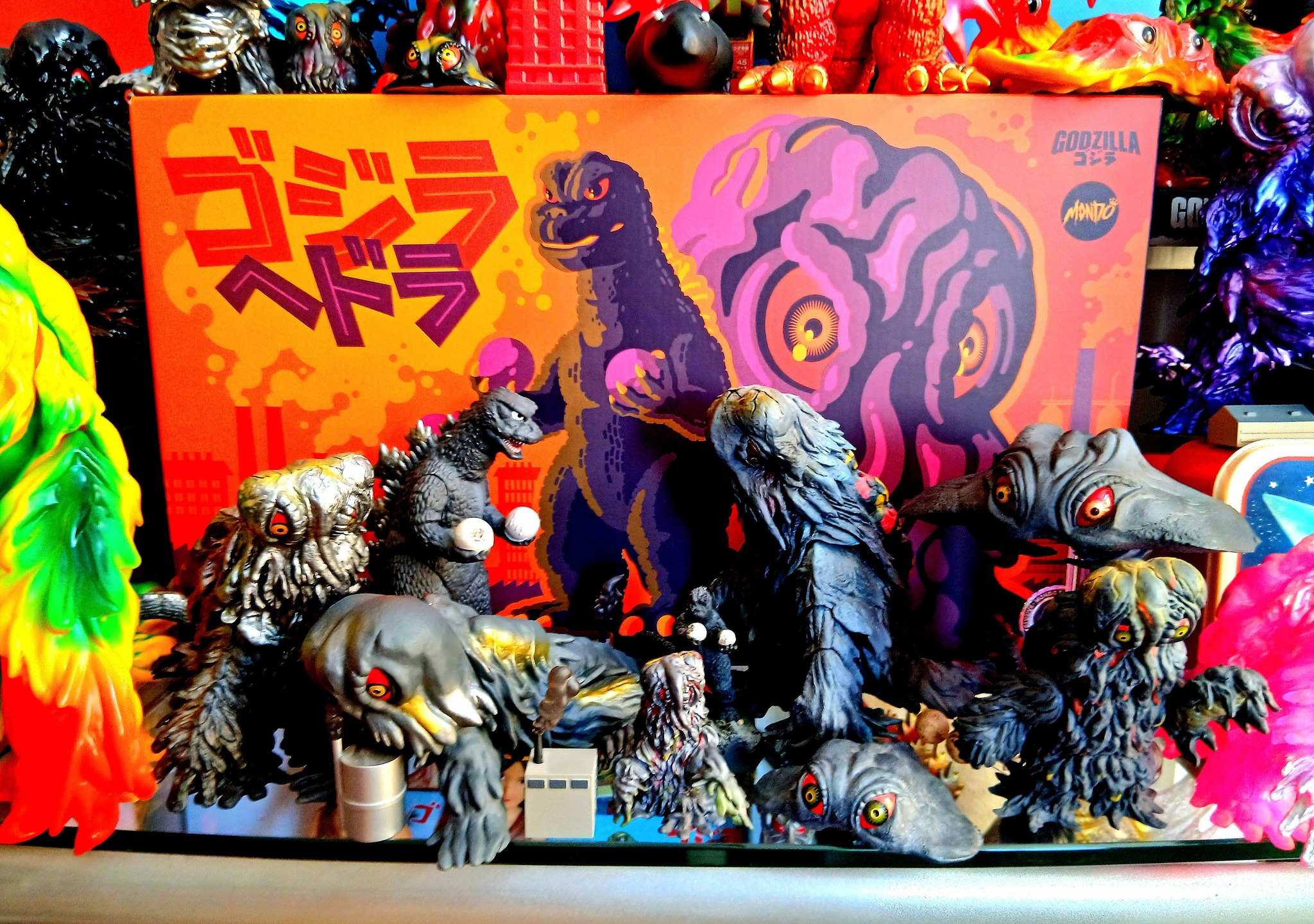 Had rearrange the top of one of my shelves! Now it became a