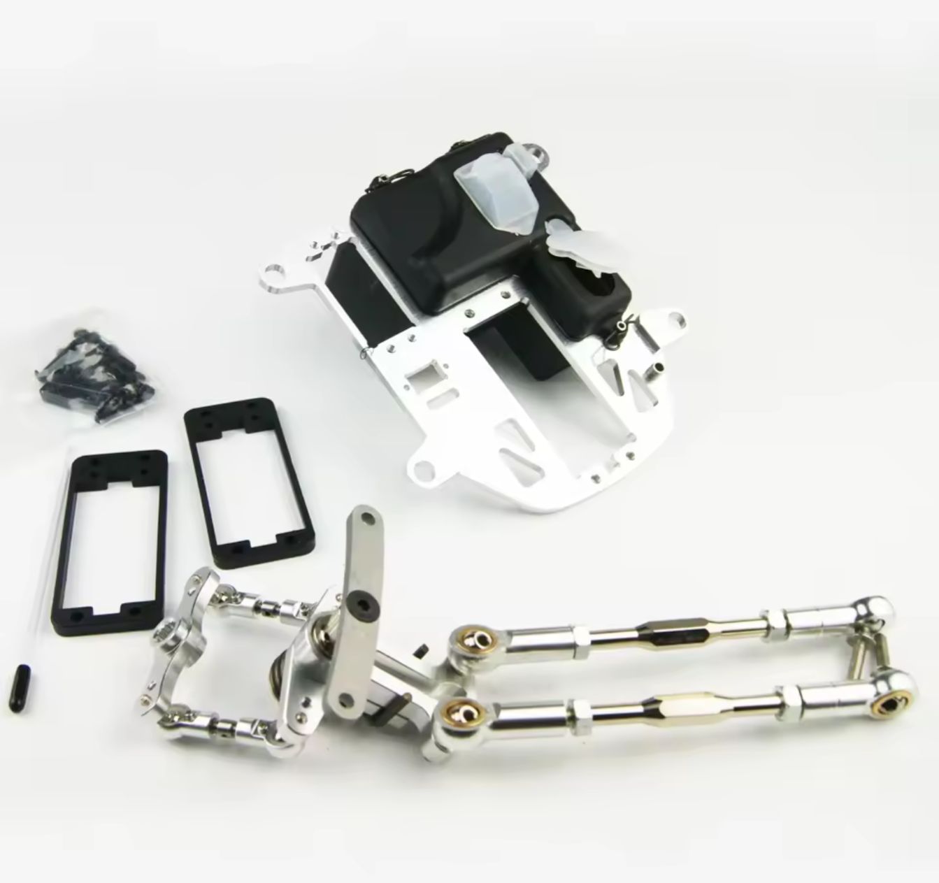 Braccio tampone metallo per sistema sterzo per 1/5 HPI RV BAJA 5B SS 5T