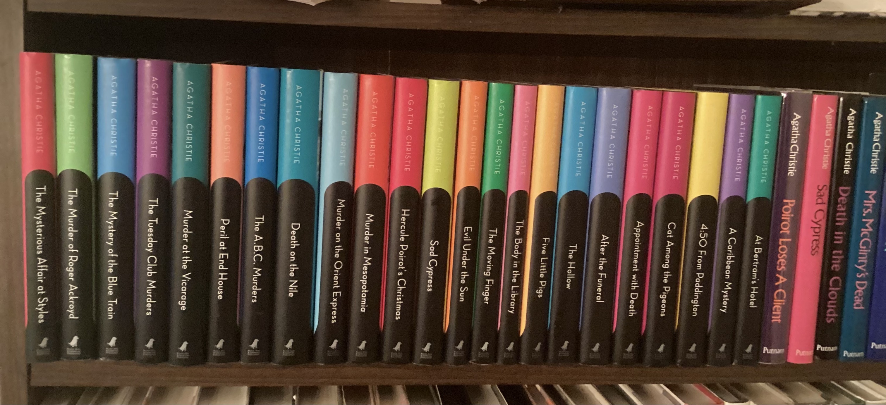 🔎 How many of Christie's books from the 1950s have you read