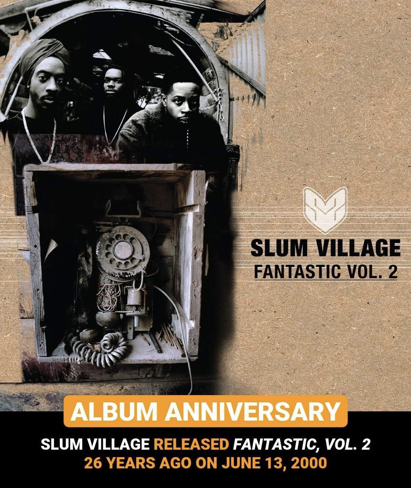 Slum Village's Fantastic Vol. 2 with J Dilla production