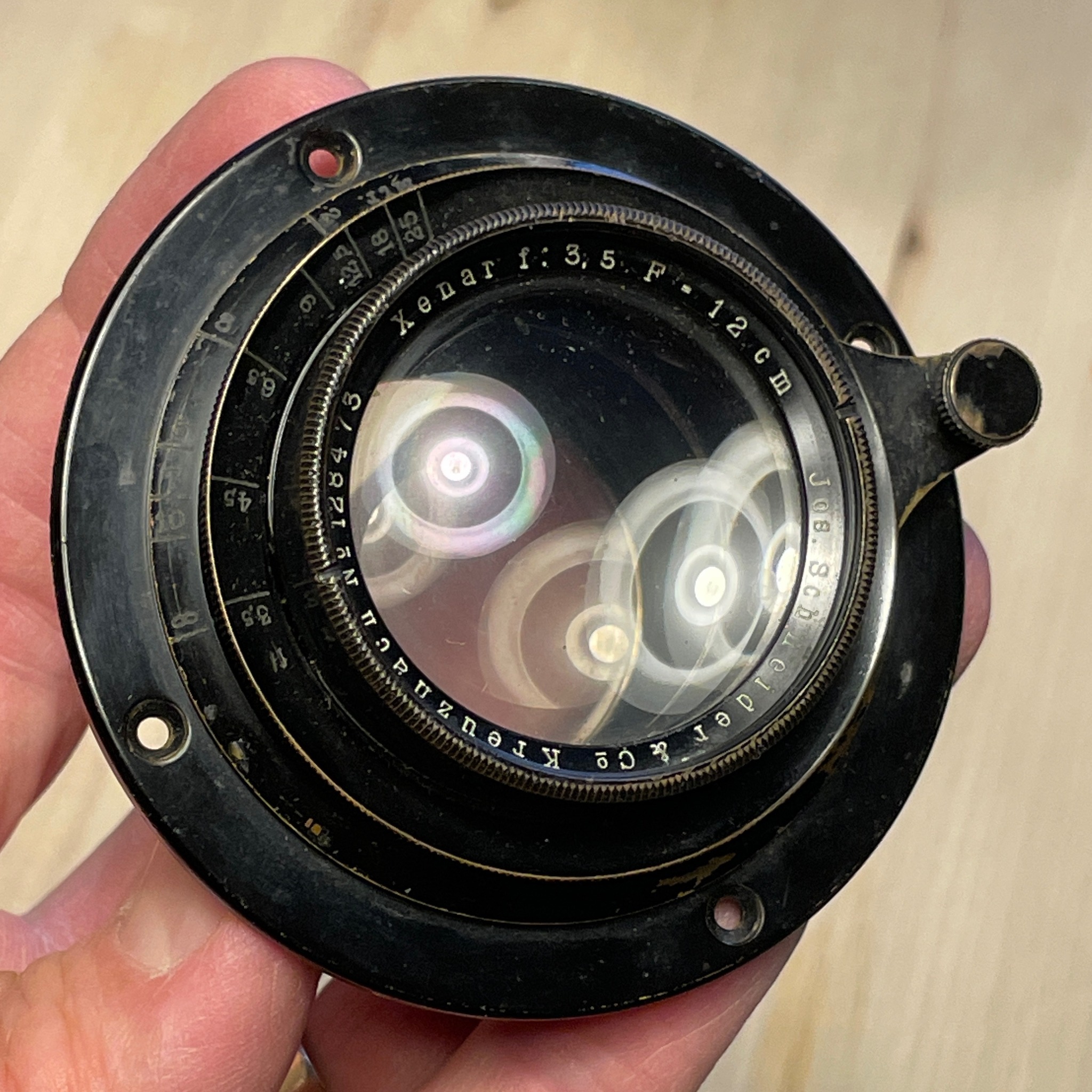 Any information on the Schneider Xenar 15cm f3.5 lens?