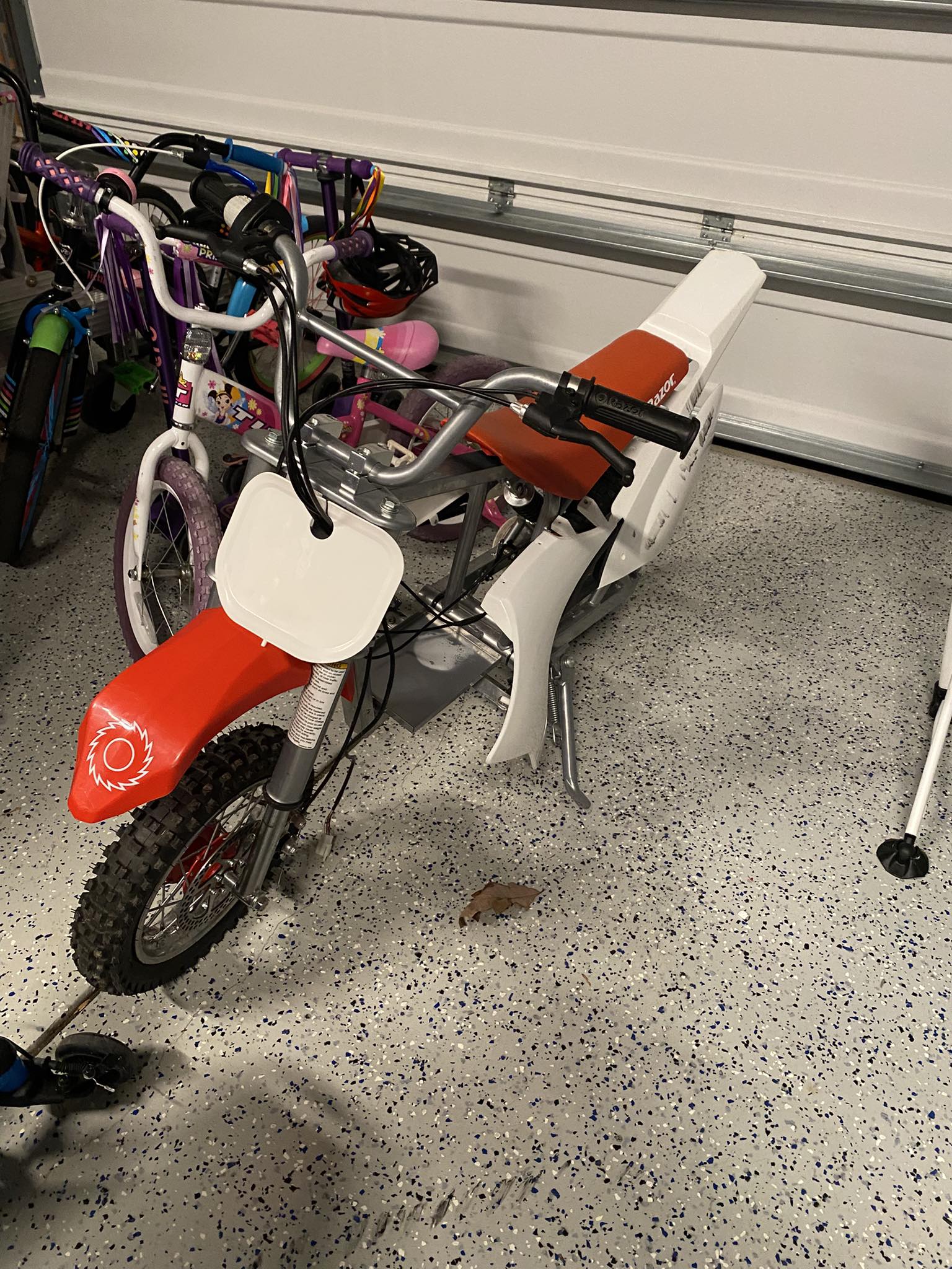 Where to find Razor dirt bike gas tank plastic